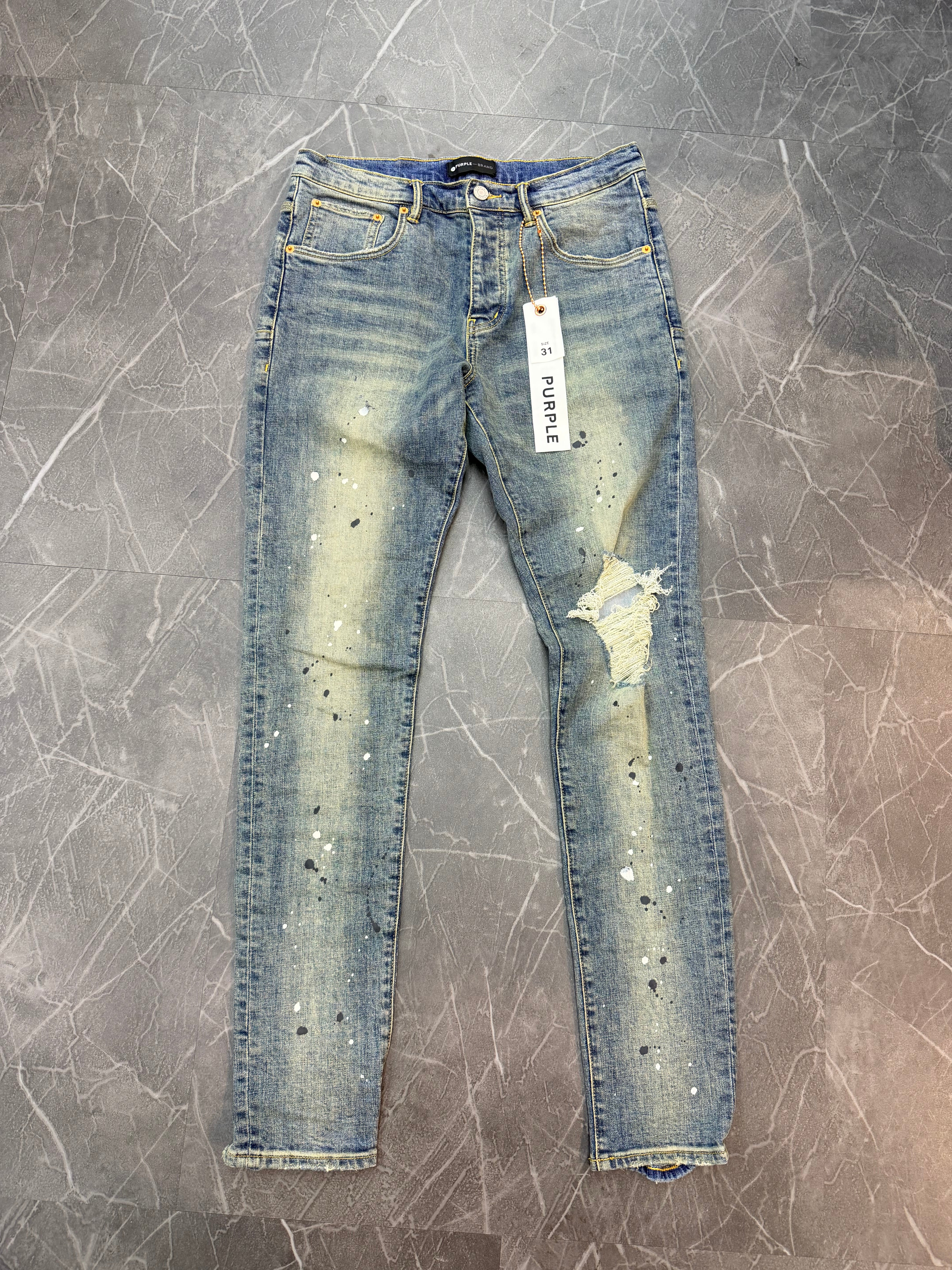 Purple Brand Jeans Splatter (31)