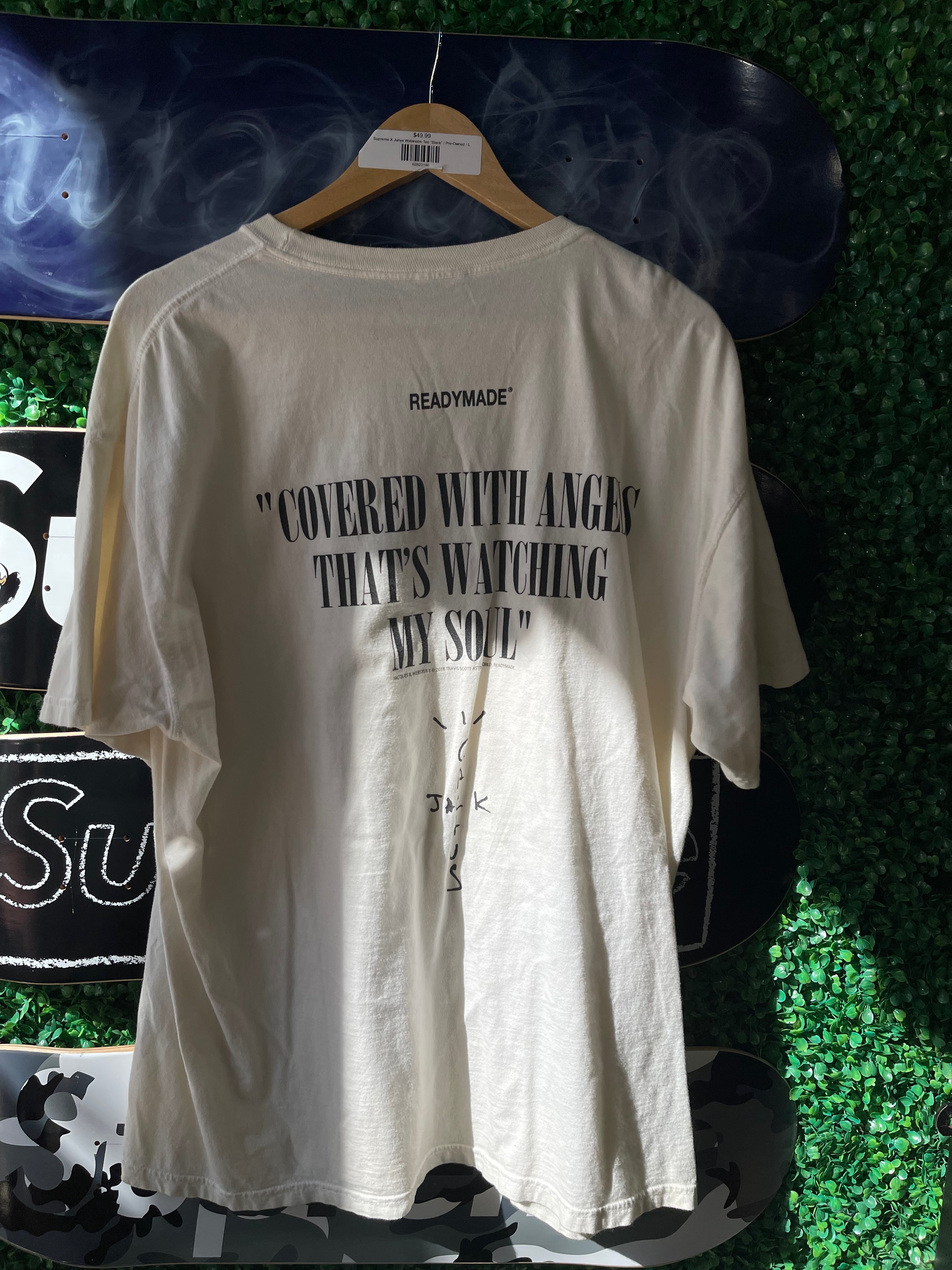 Travis Scott Readymade Tee “Cream”