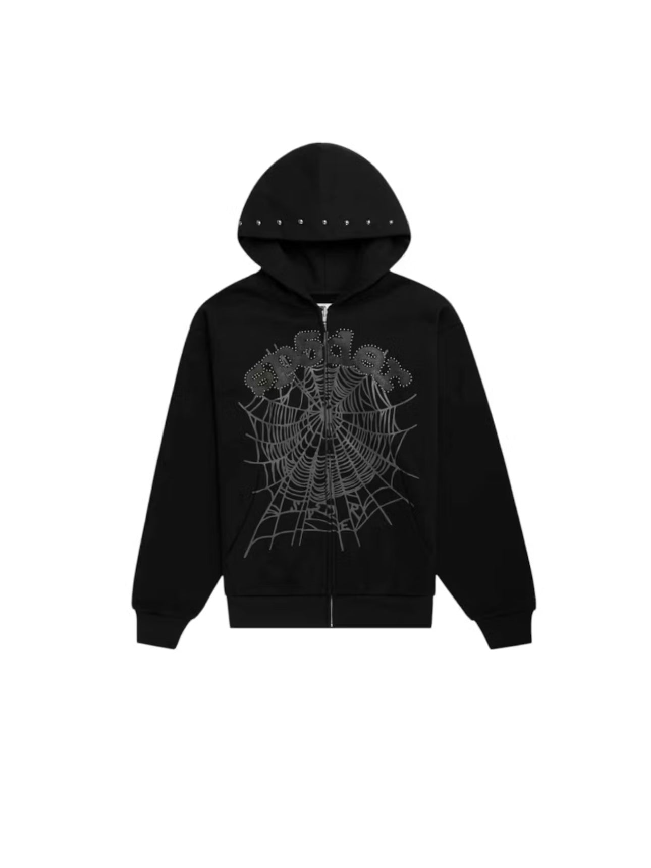 Sp5der OG Web Studded Zip Up