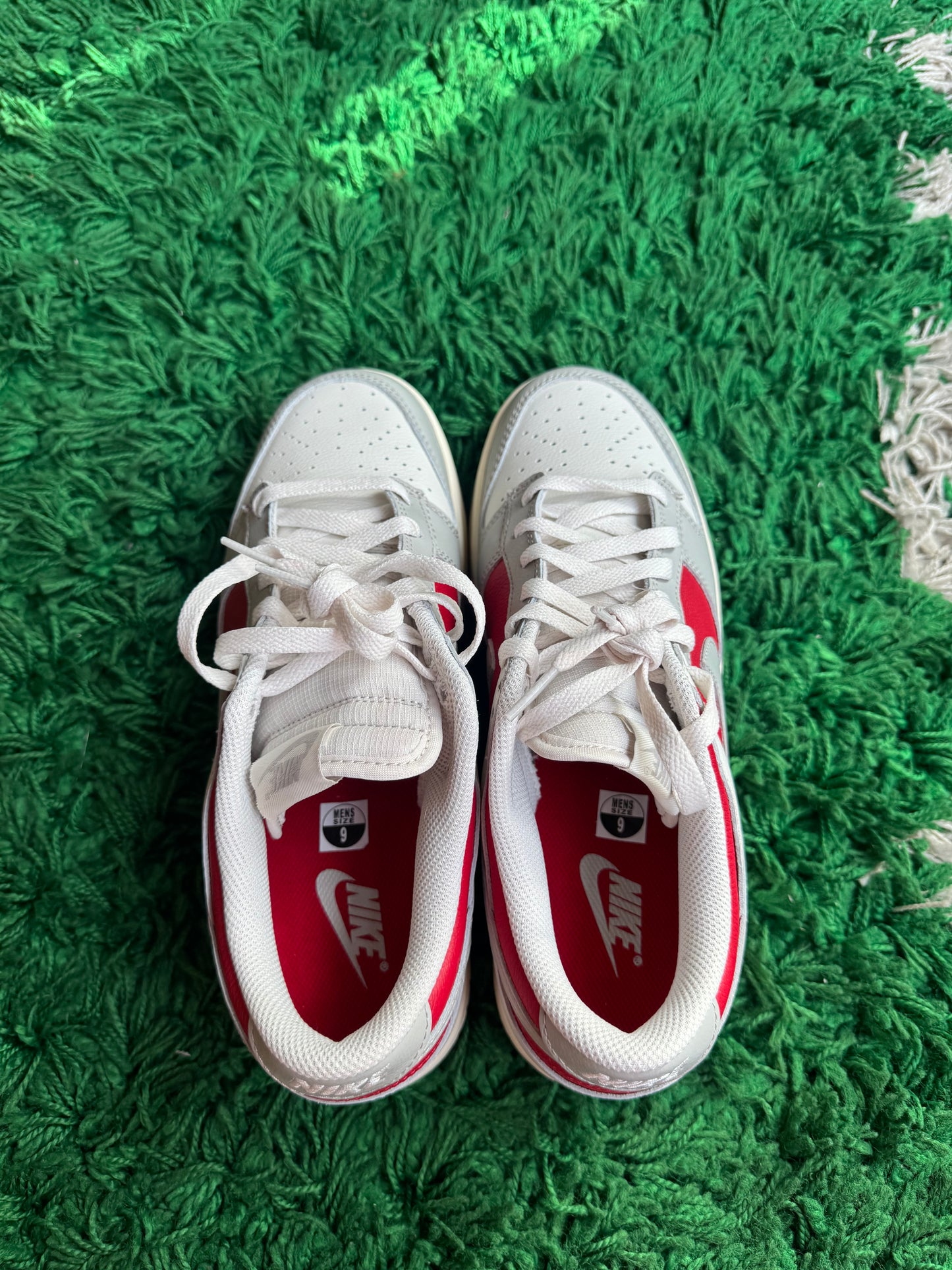 Nike Dunk Low “Light lron Ore Gym Red”