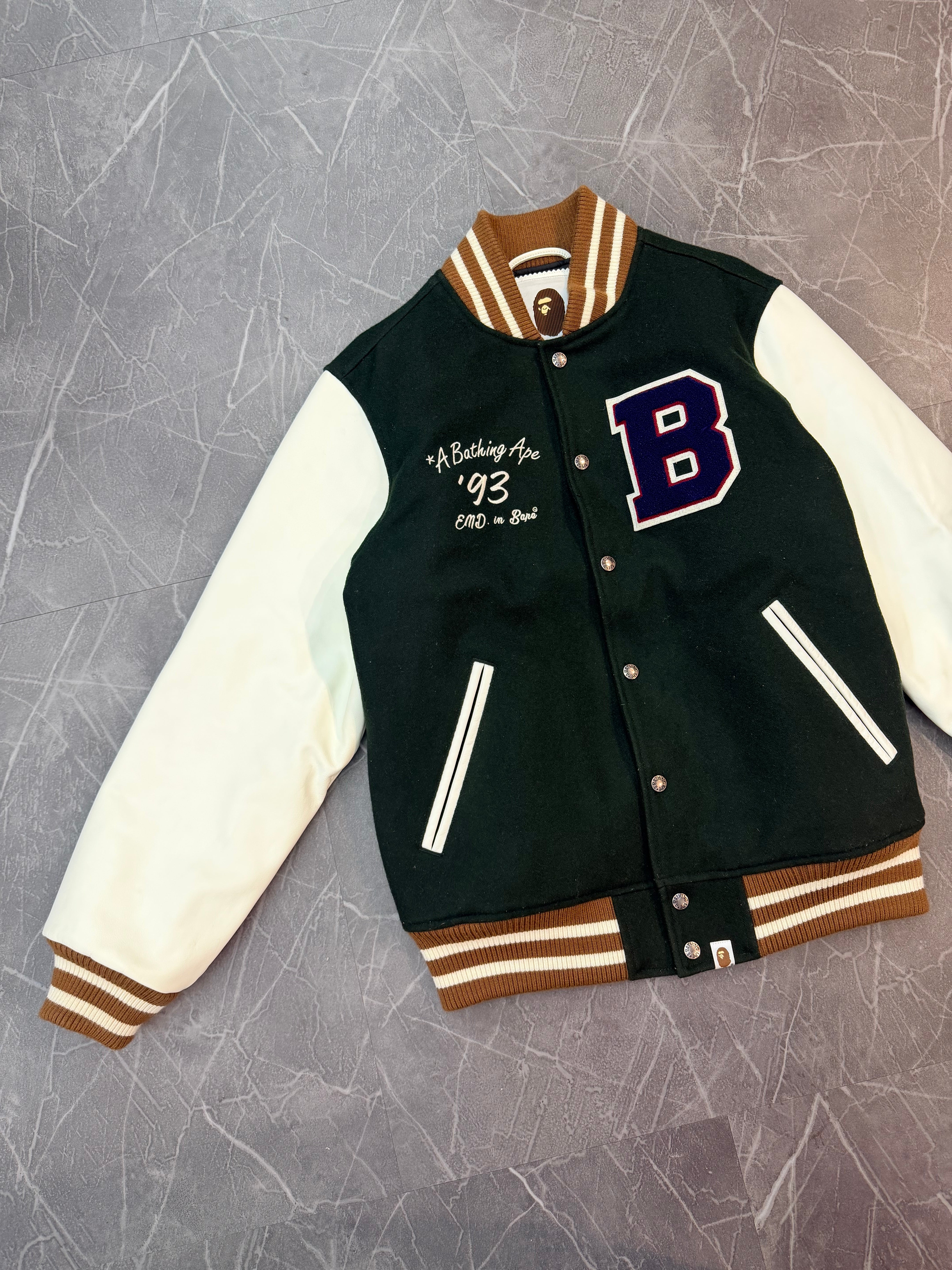 BAPE x END Varsity Jacket