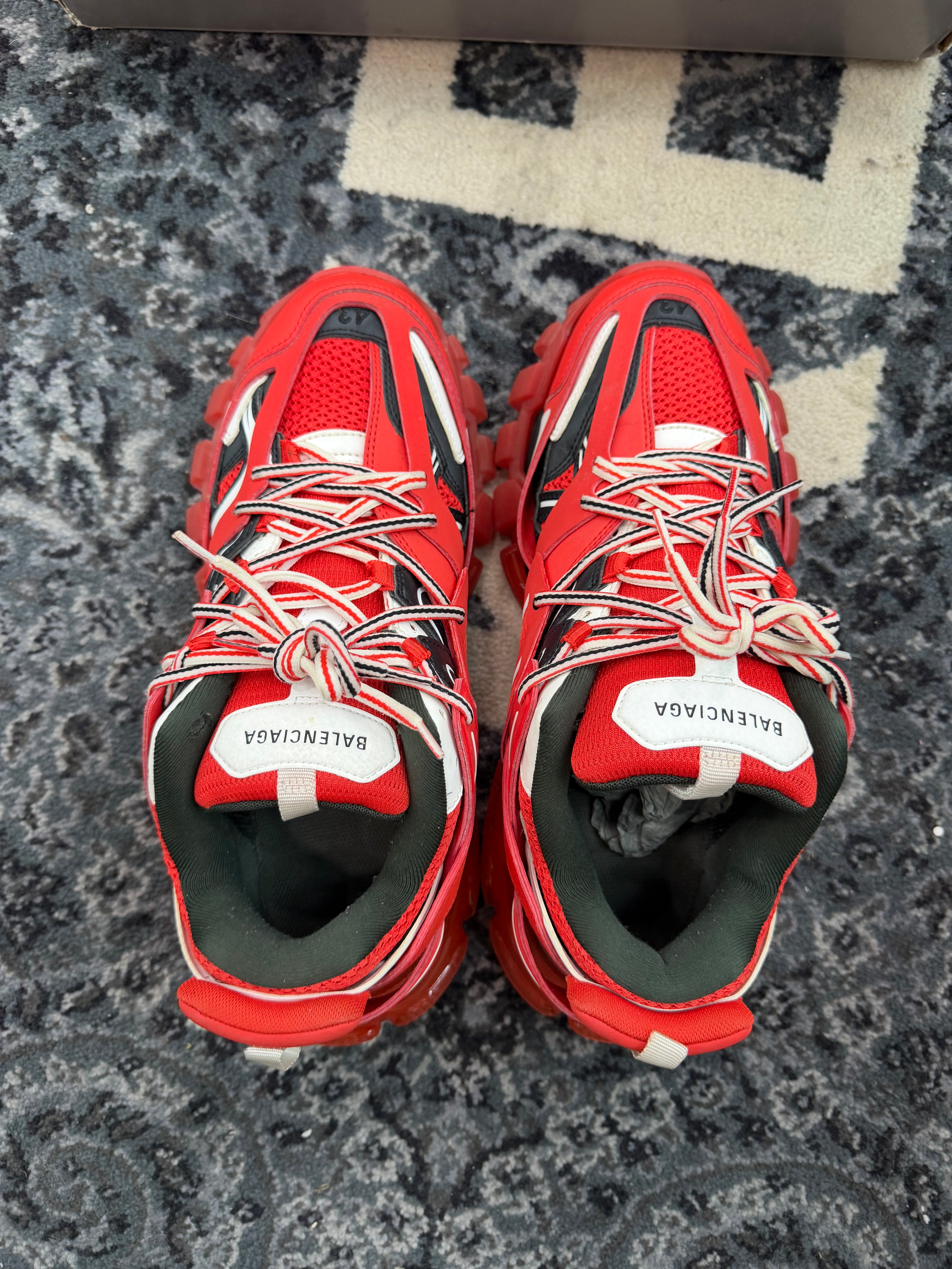 Balenciaga Track “Red Black”