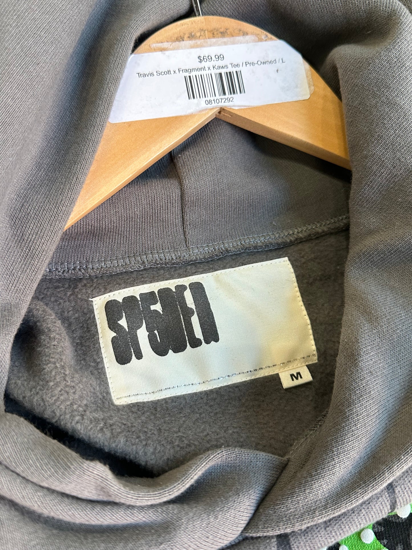 Sp5der Hoodie v2 “Slate Grey”