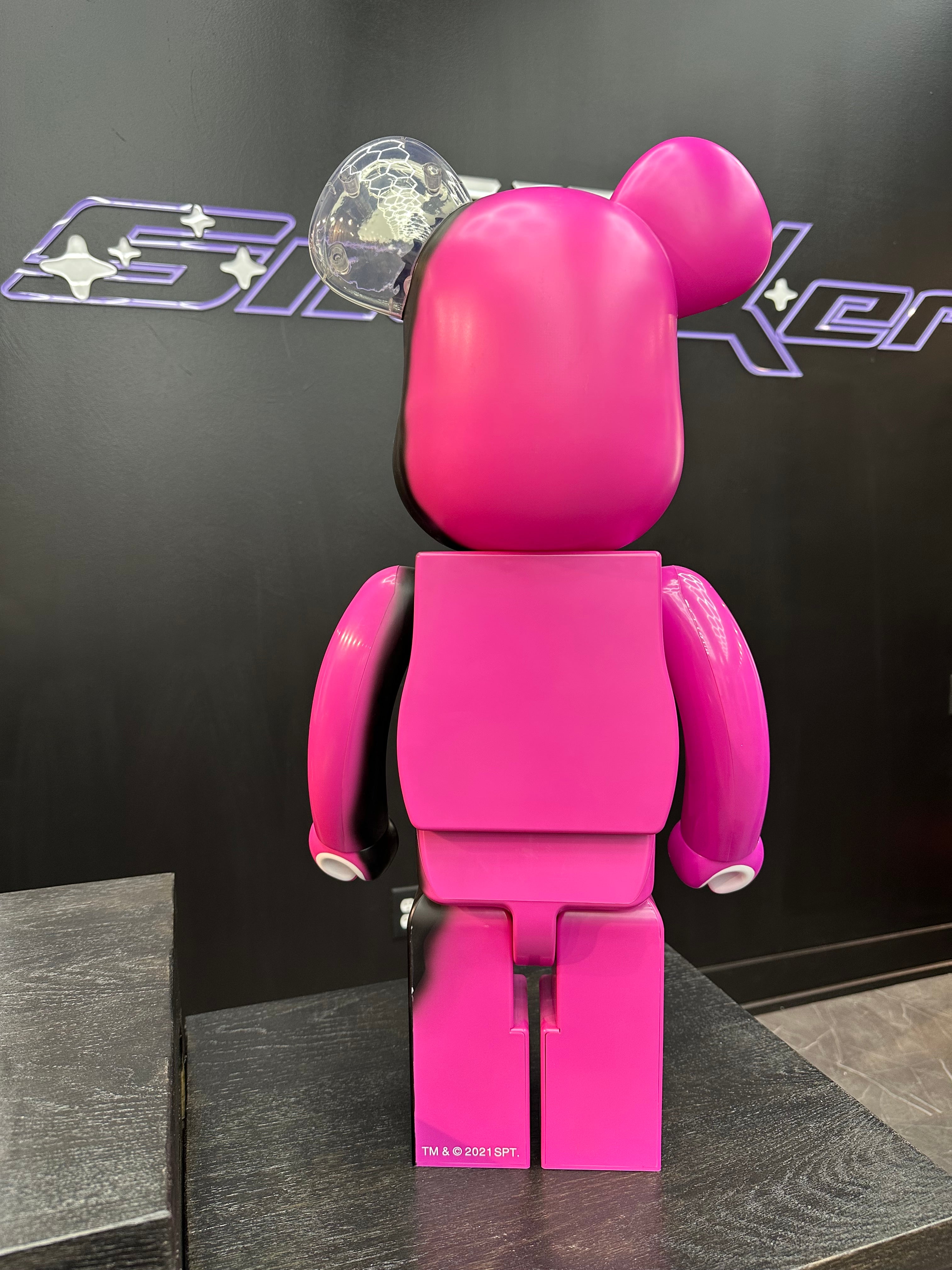 BearBrick 1000% “Breaking Bad Pink Bear”