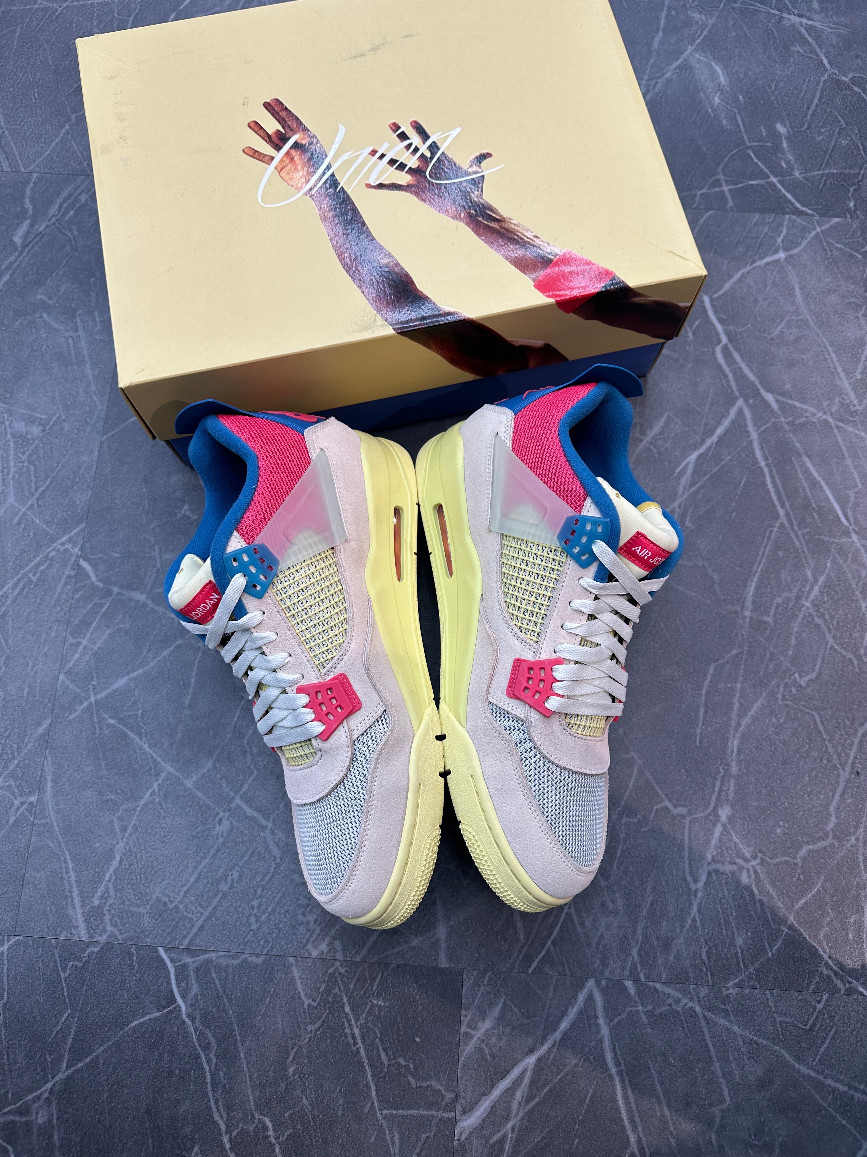 Jordan 4 Union “Guava Ice”