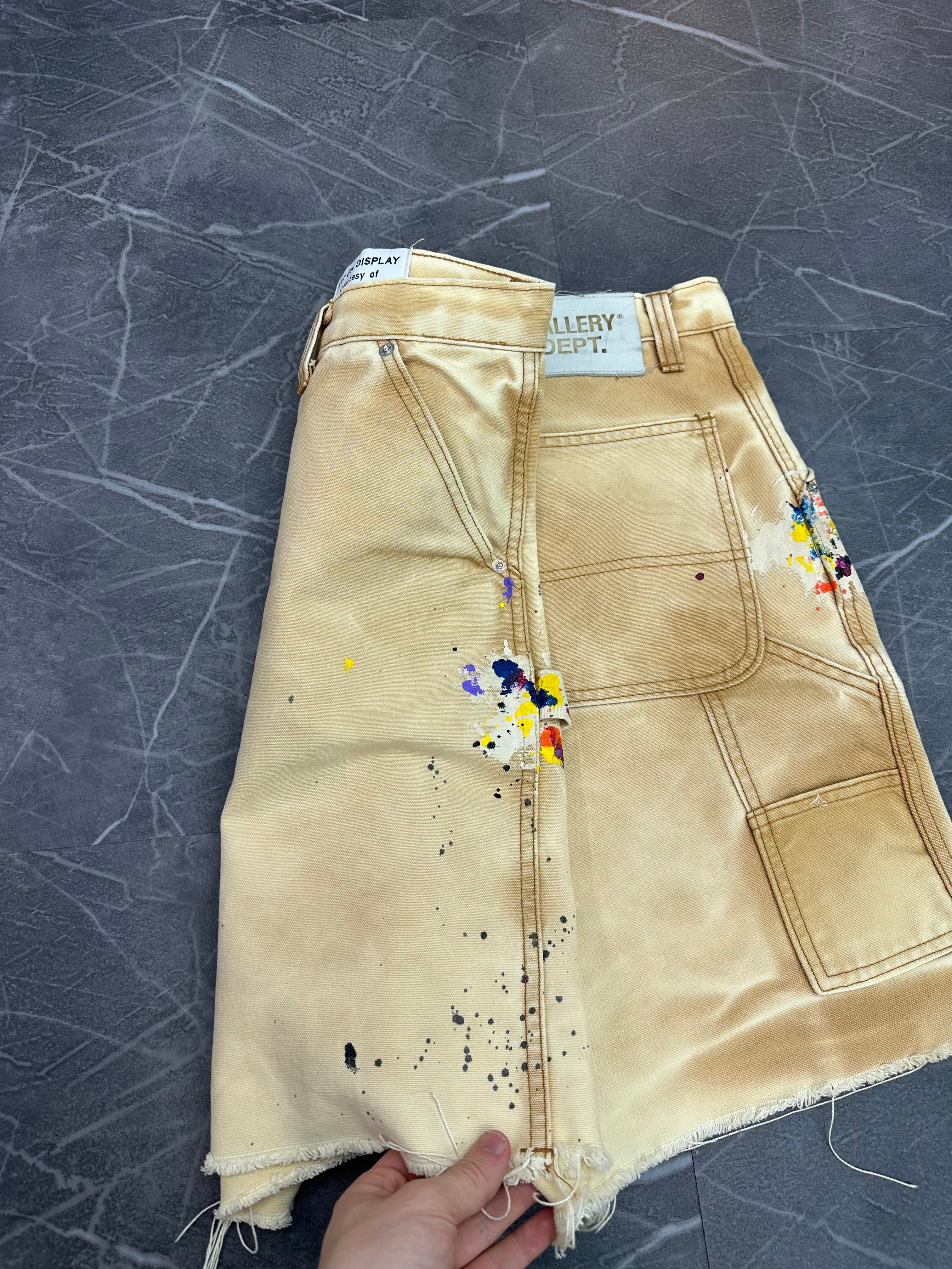 Gallery Dept Carpenter Shorts Tan (34)