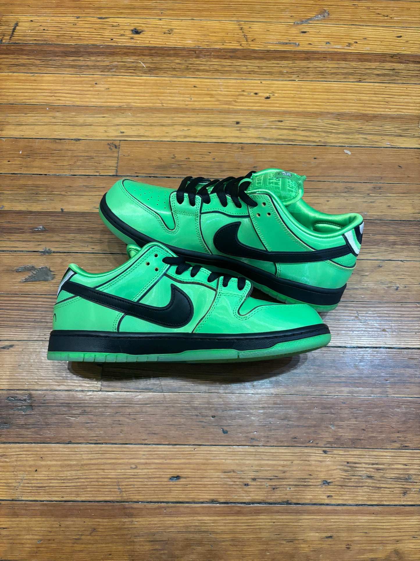 Nike Dunk Low SB x Powerpuff Girls “Buttercup”