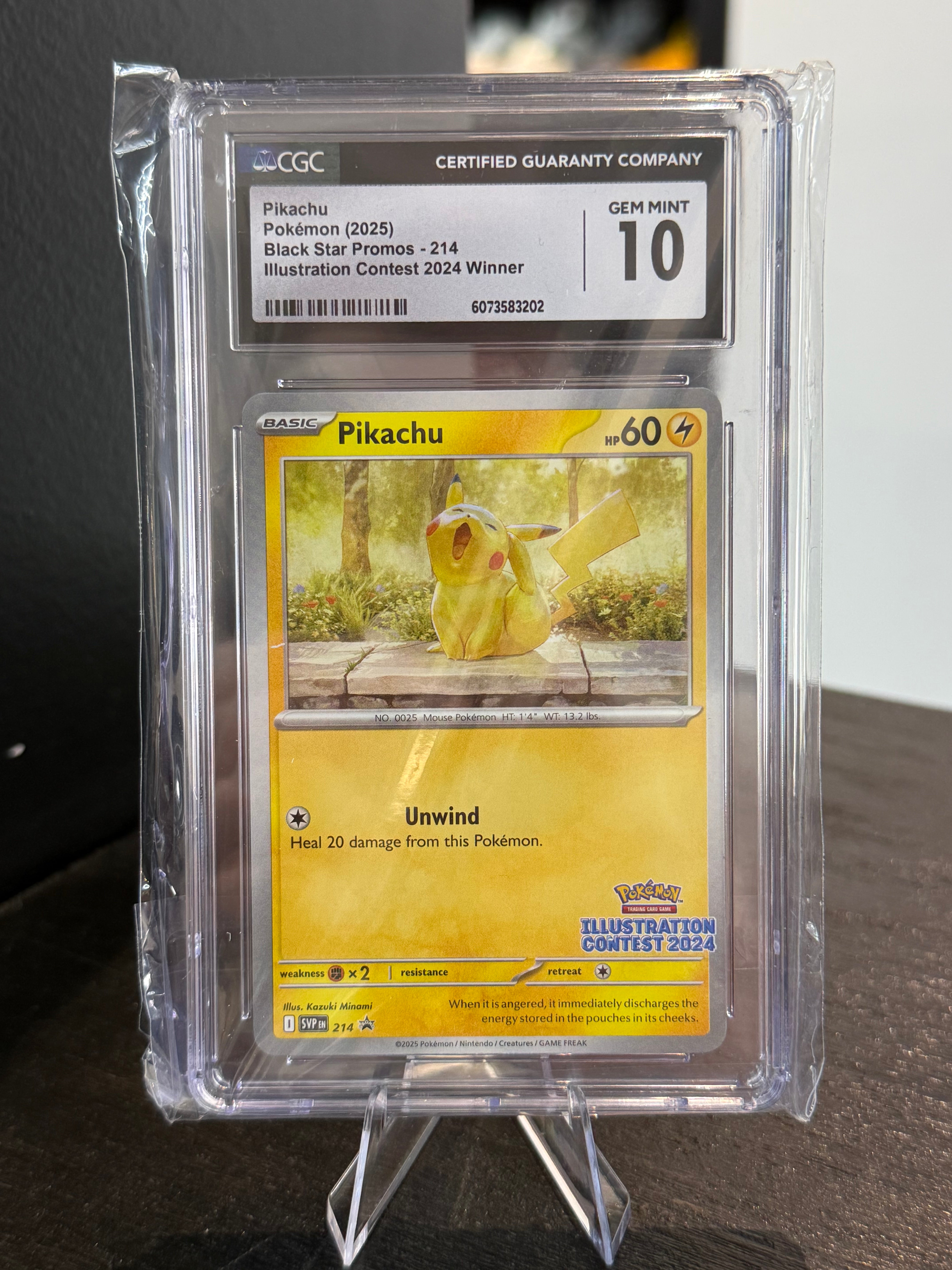 Pikachu #214 (CGC 10)