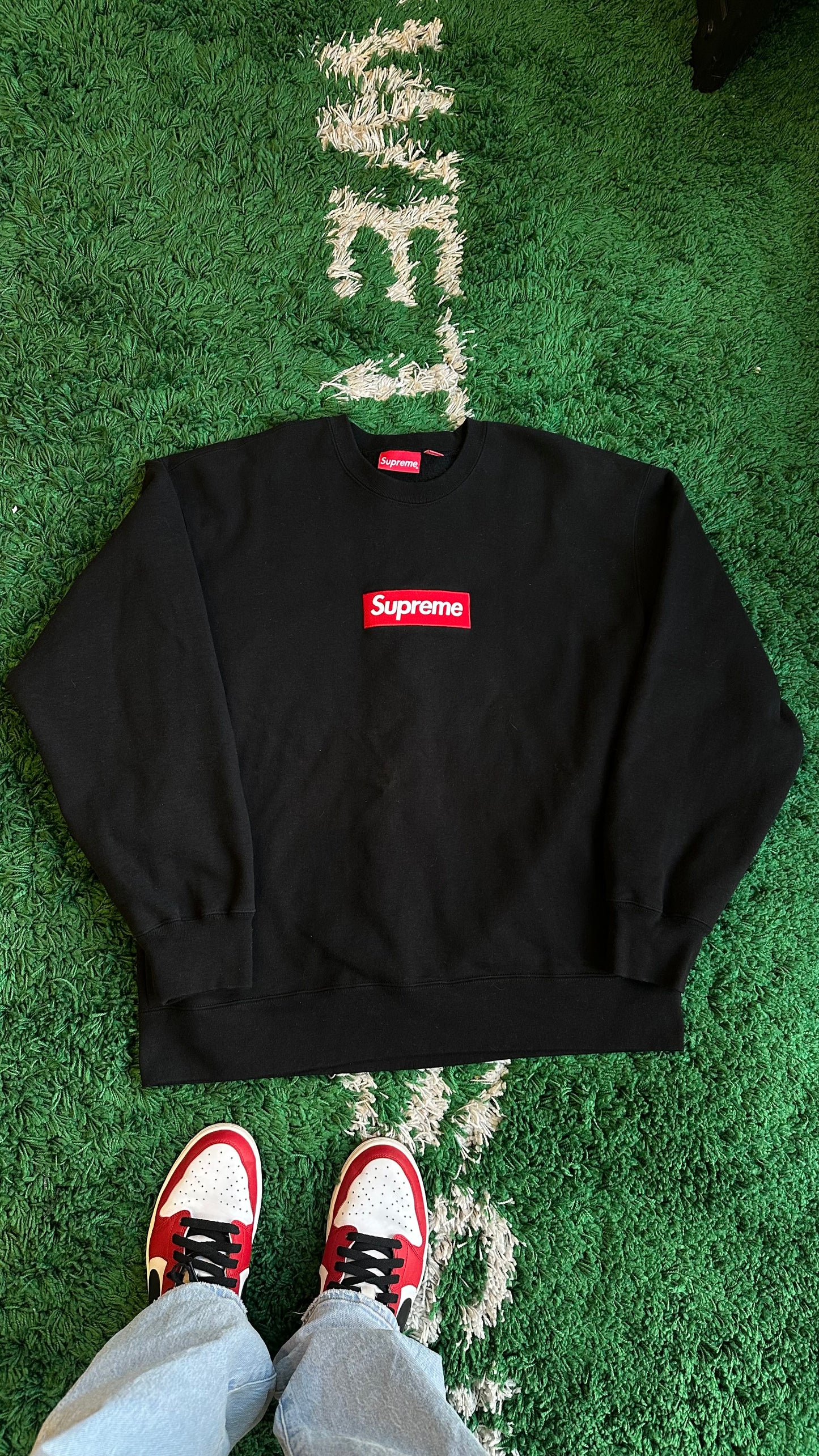 Supreme Crewneck “Box Logo Black” FW22