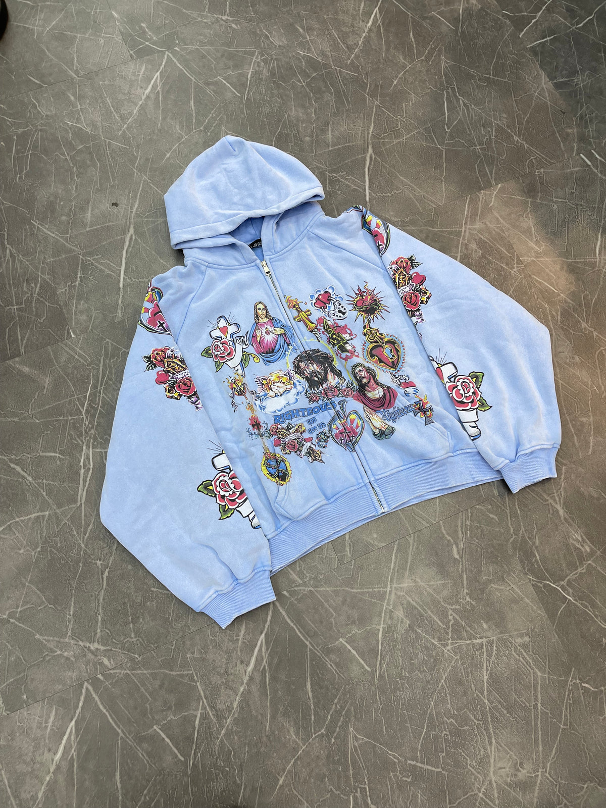Righteous Zip Up “Blue”