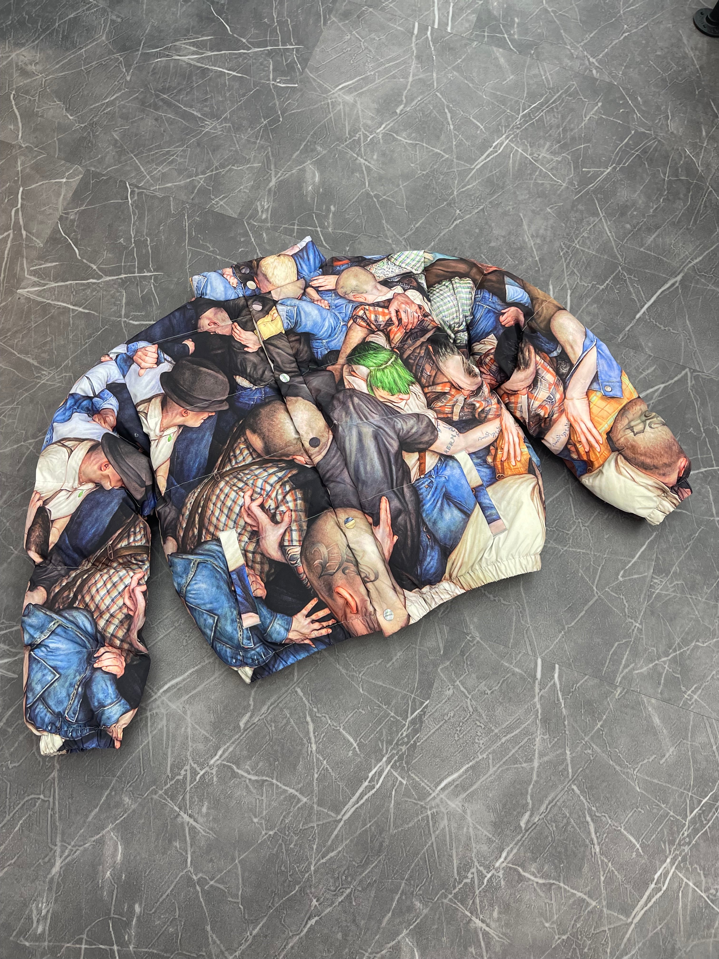 Vale Forever Moshpit Puffer x Dan Witz