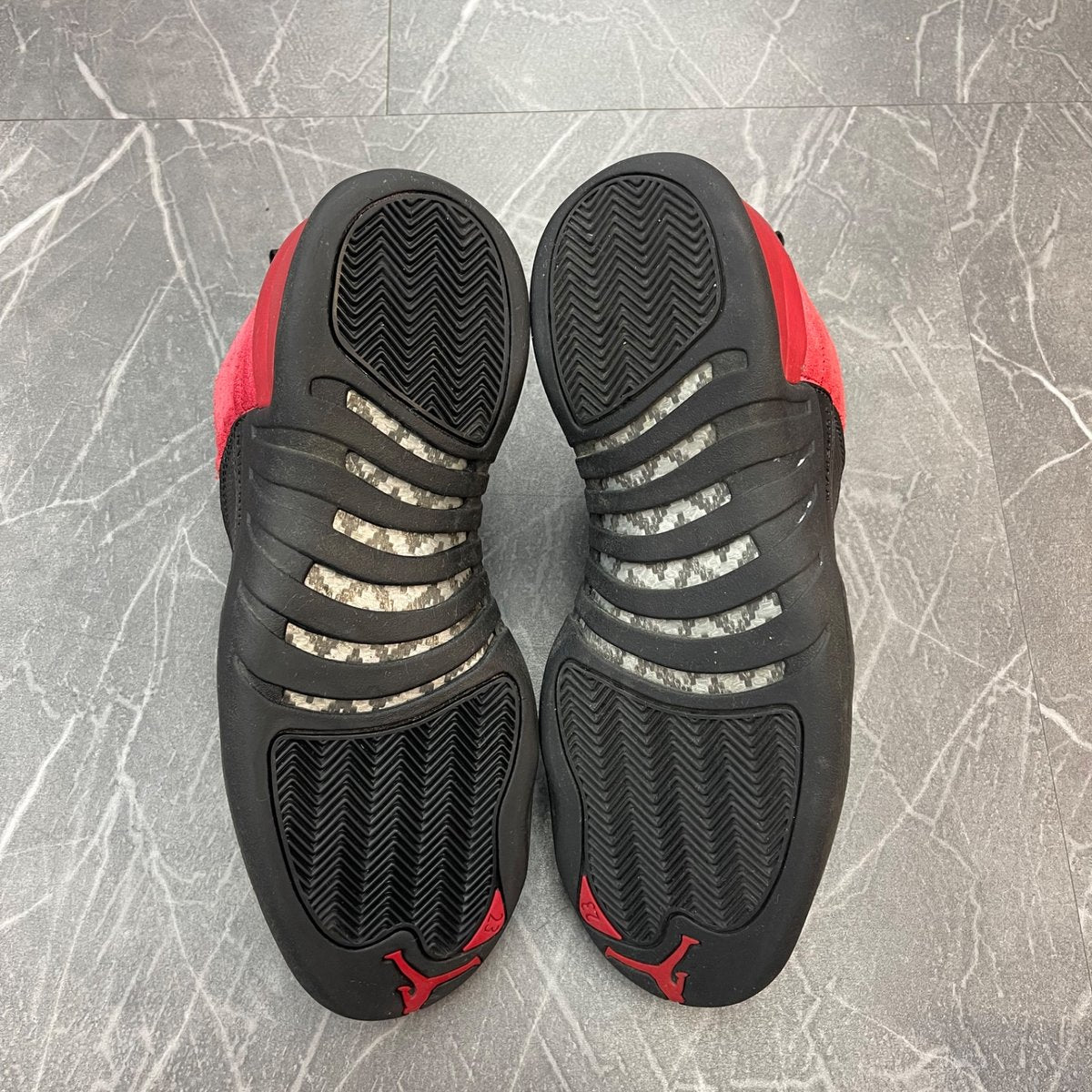 Jordan 12 Retro Reverse Flu Game (Size 12) (Moderately Worn)