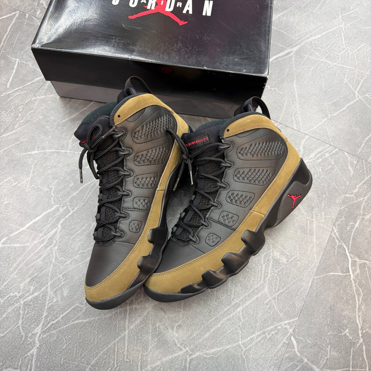 Jordan 9 Retro Olive (2024) (Size 12) (VNDS)