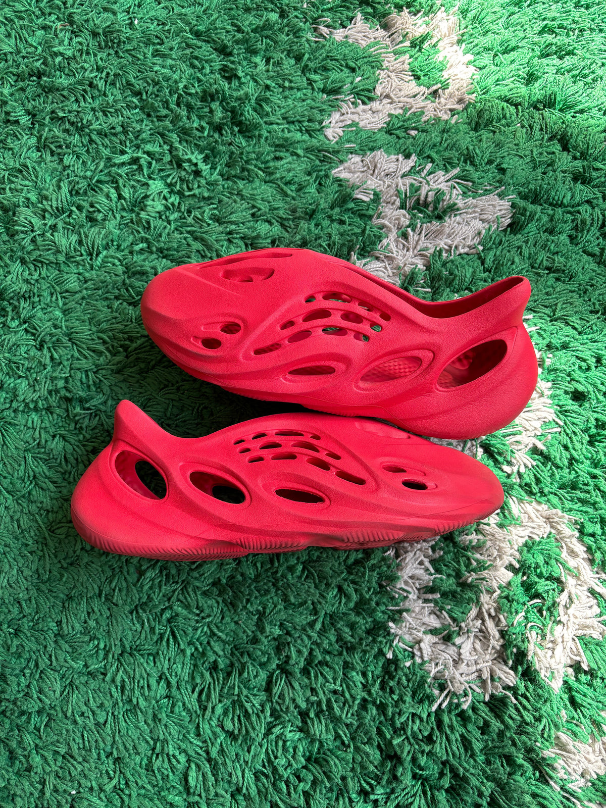adidas Yeezy Foam Runner “Vermillion” (Size 14) (Lightly Worn) - Image 1