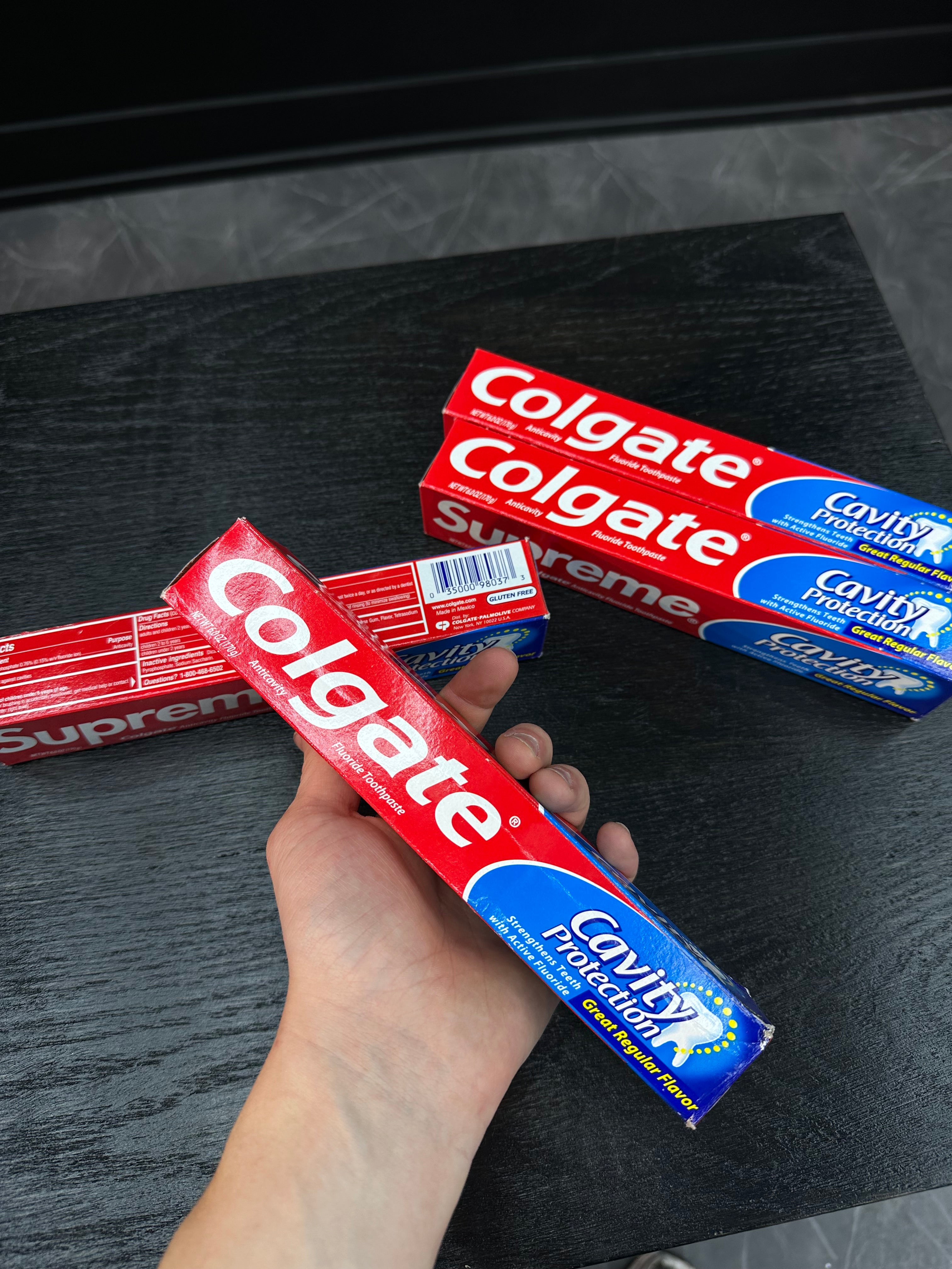 Supreme x Colgate Toothpaste