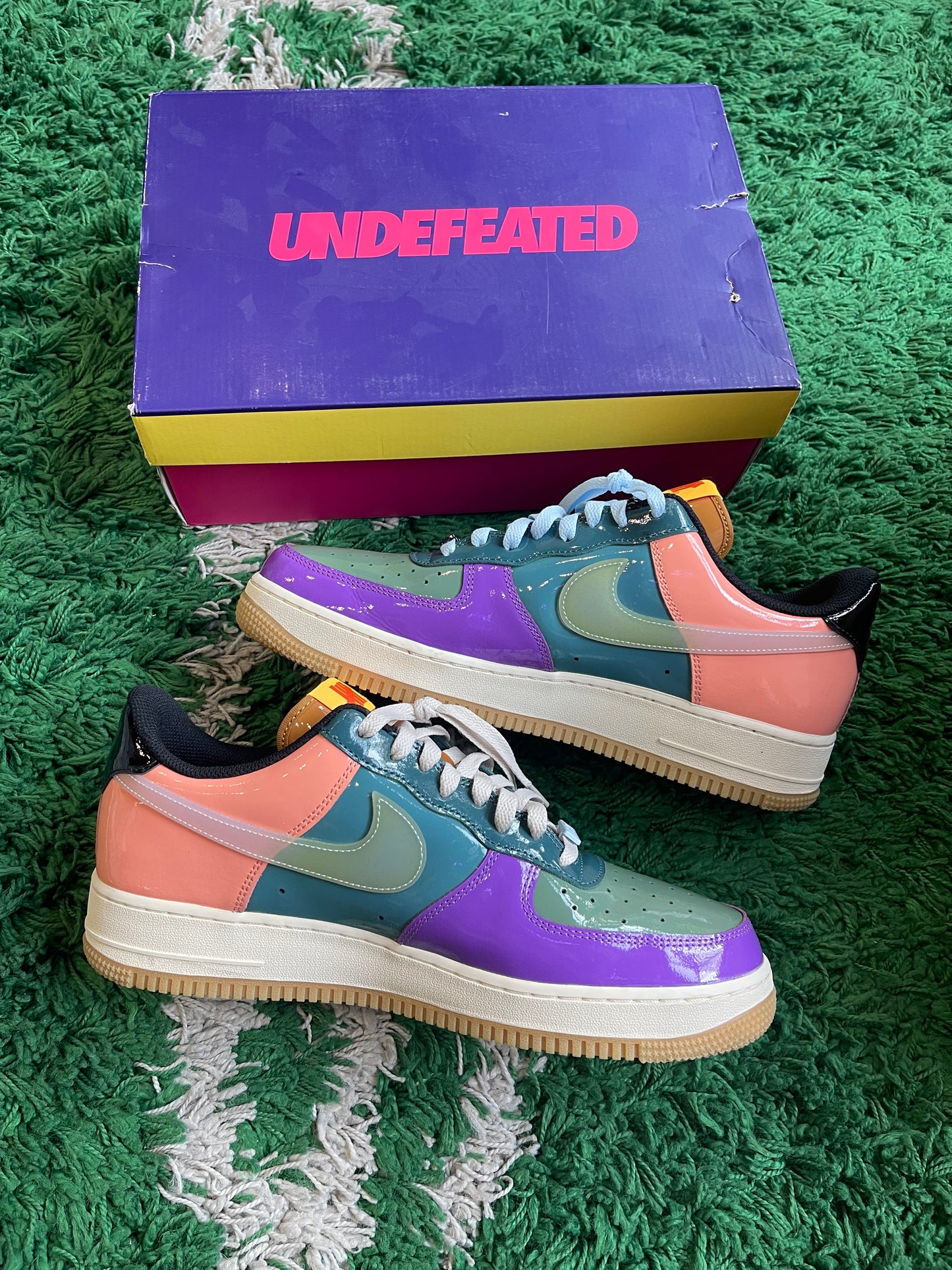 Undefeated Air Force 1 Low “Patent Wild Berry”