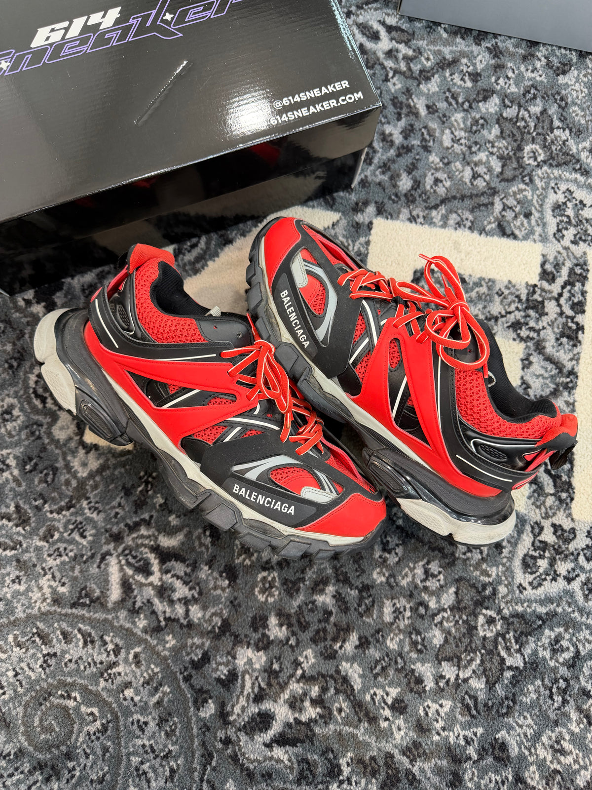Balenciaga Track Runner “Red Black”