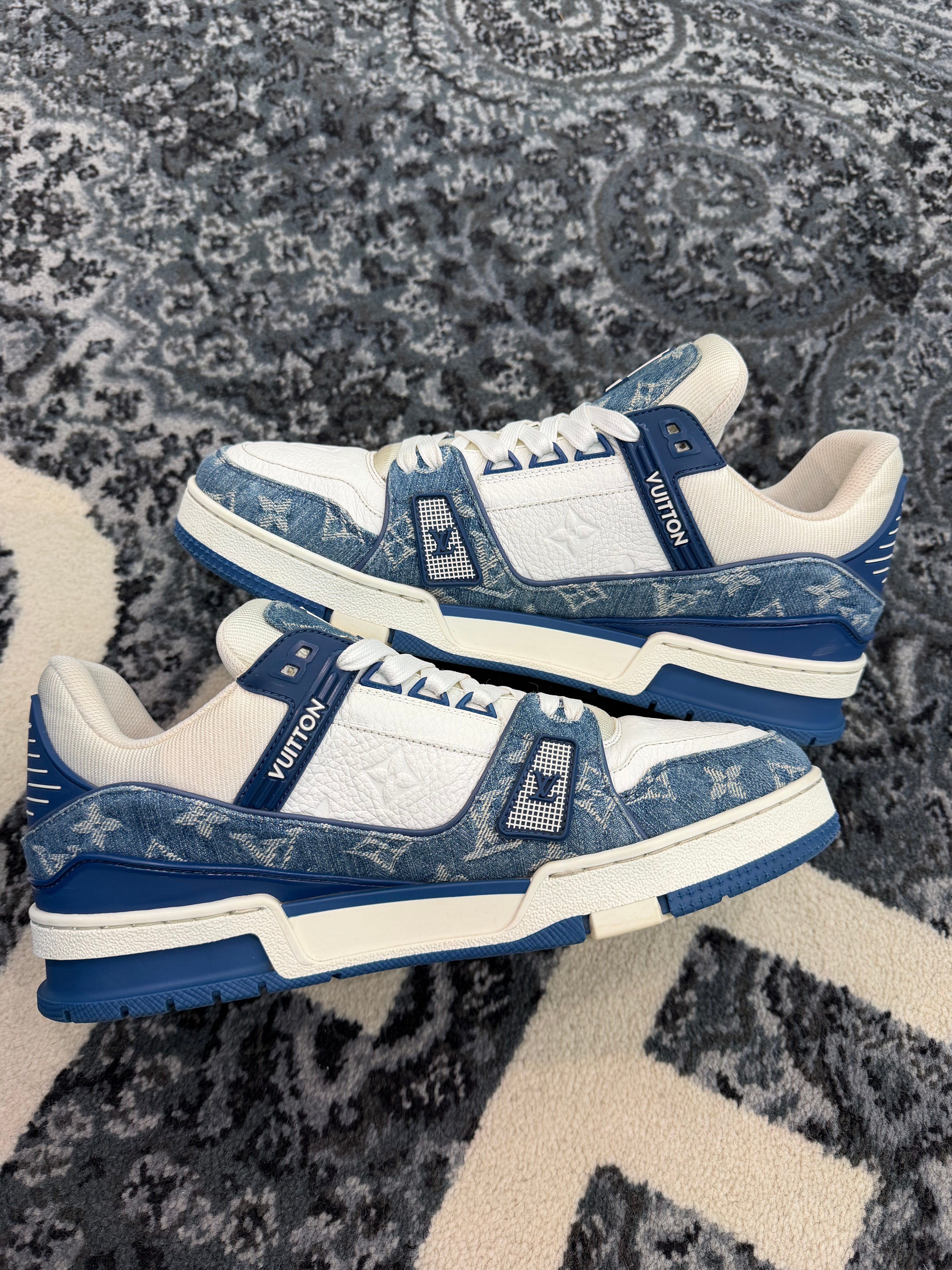 Louis Vuitton Trainer “Denim Blue”