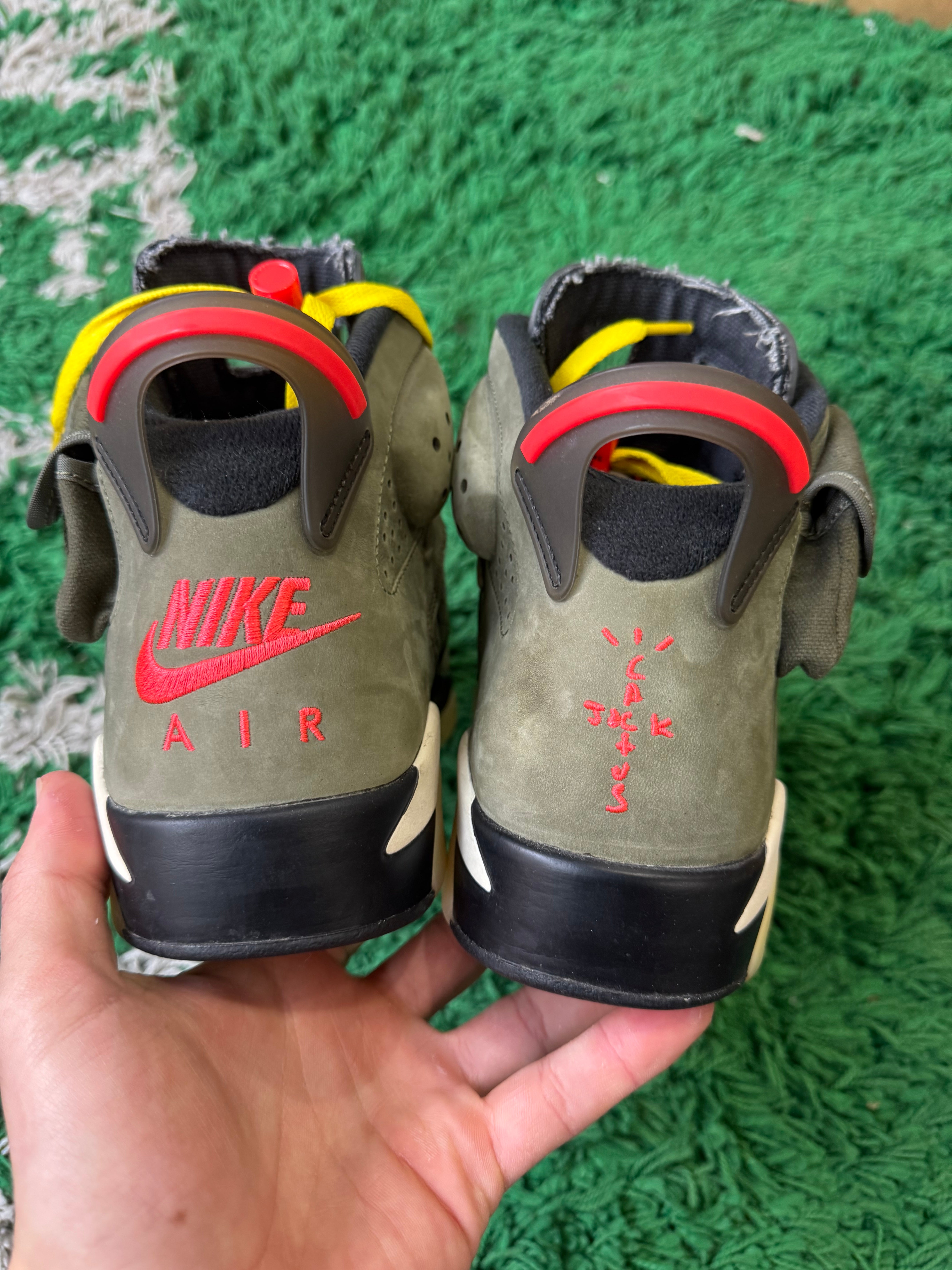 Travis Scott Jordan 6 “Olive”
