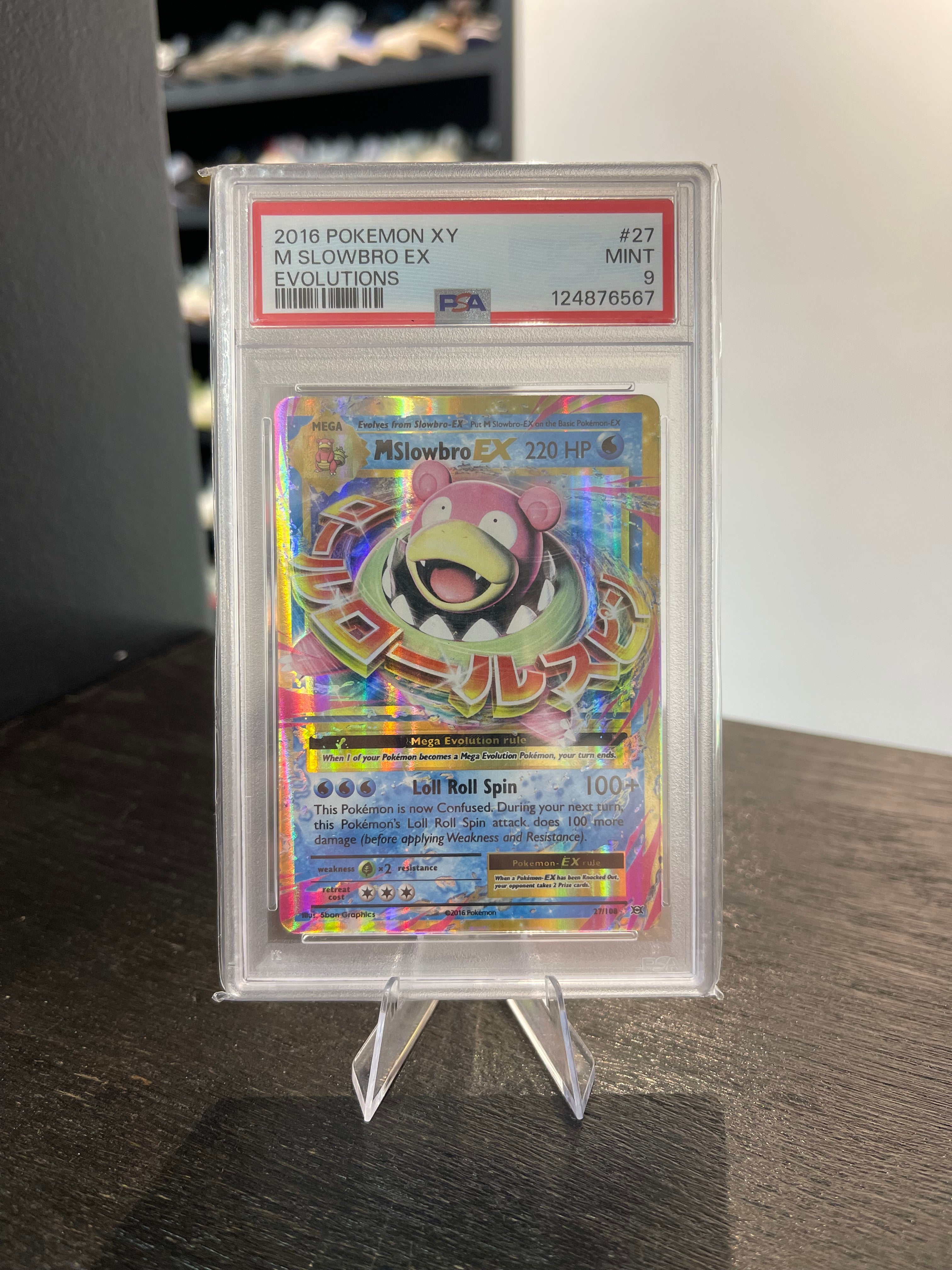 M Slowbro EX #27 (PSA 9)