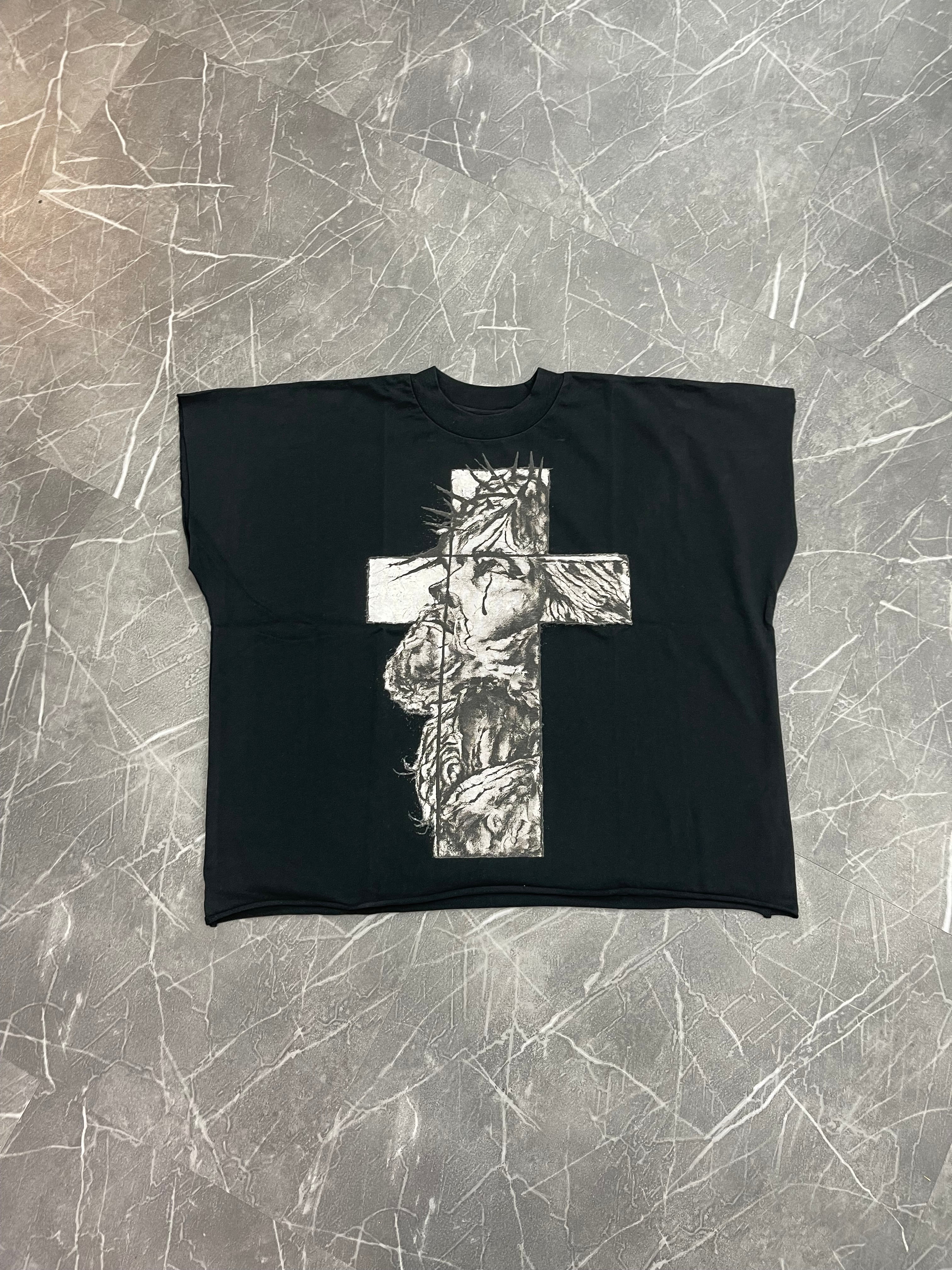 Searching Shepherd “Beautiful Cross” Cutoff Tee