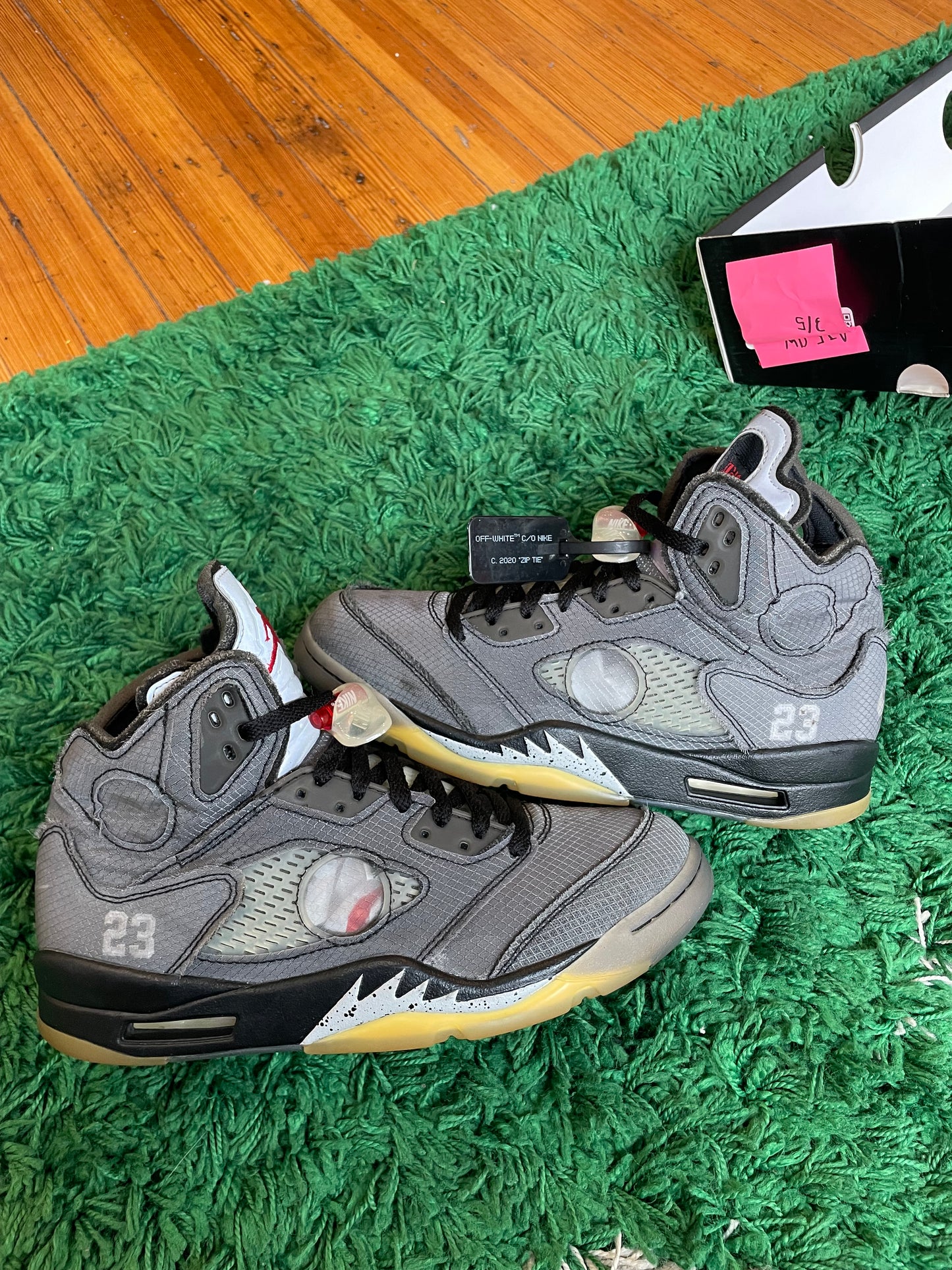 Jordan 5 x Off White “Muslin”