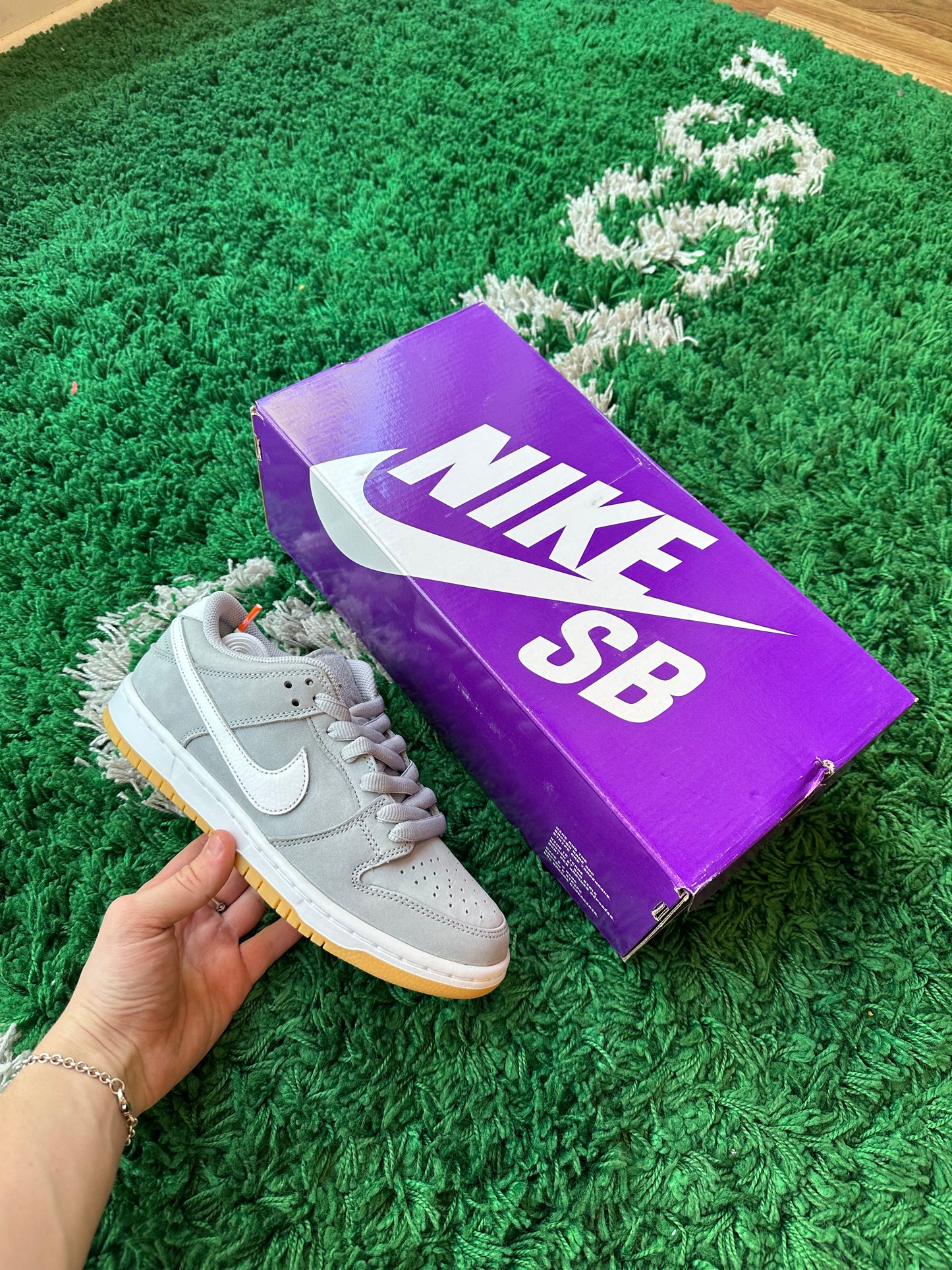 Nike SB Dunk Low “Orange Label Wolf Grey Gum”