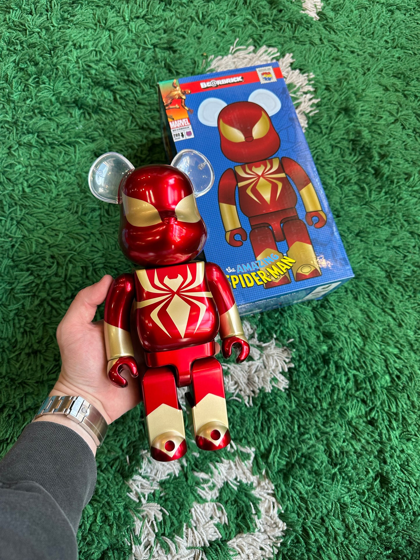 BearBrick 400% “Spiderman Japan Exclusive”