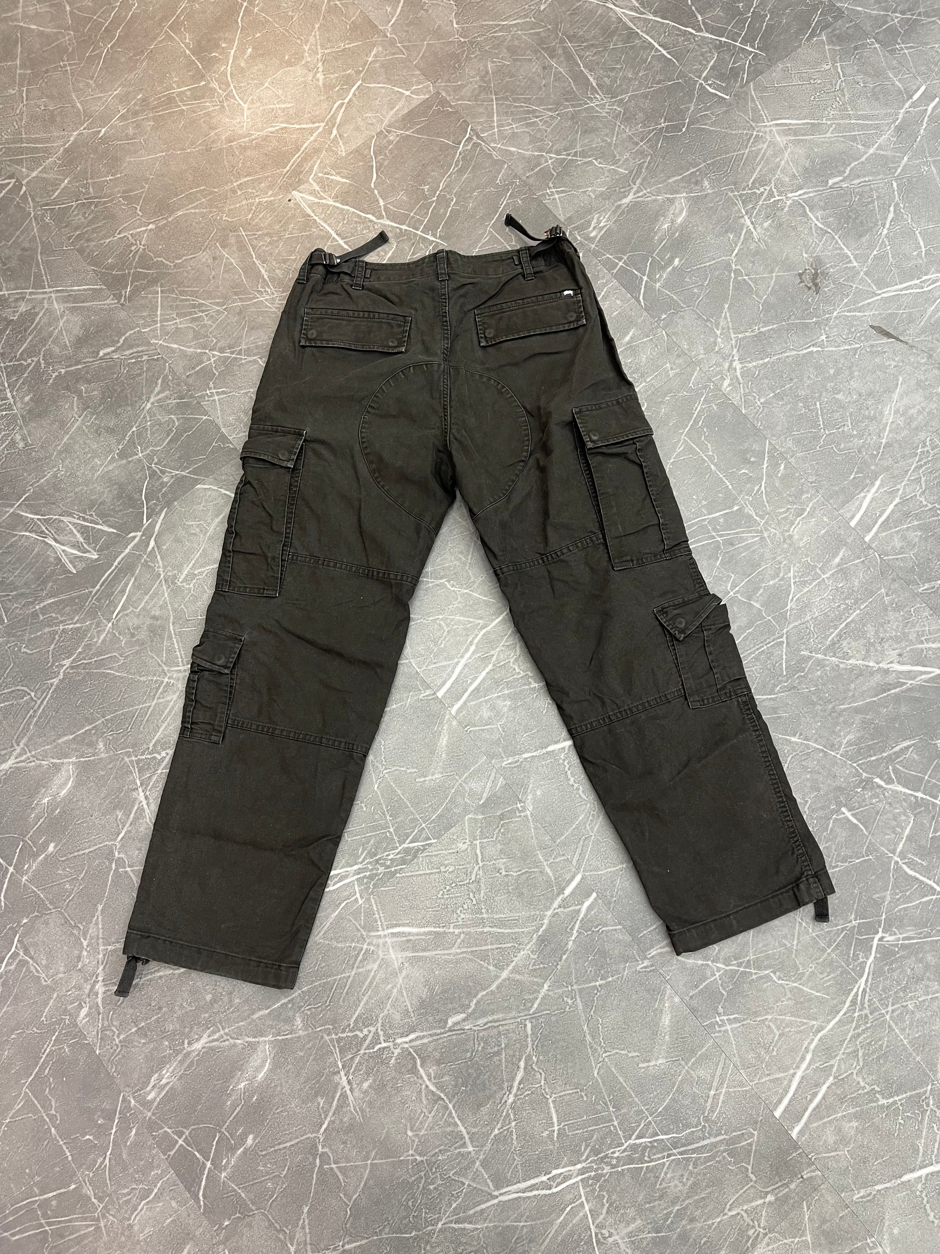 Stussy Black Cargo Pant (30)