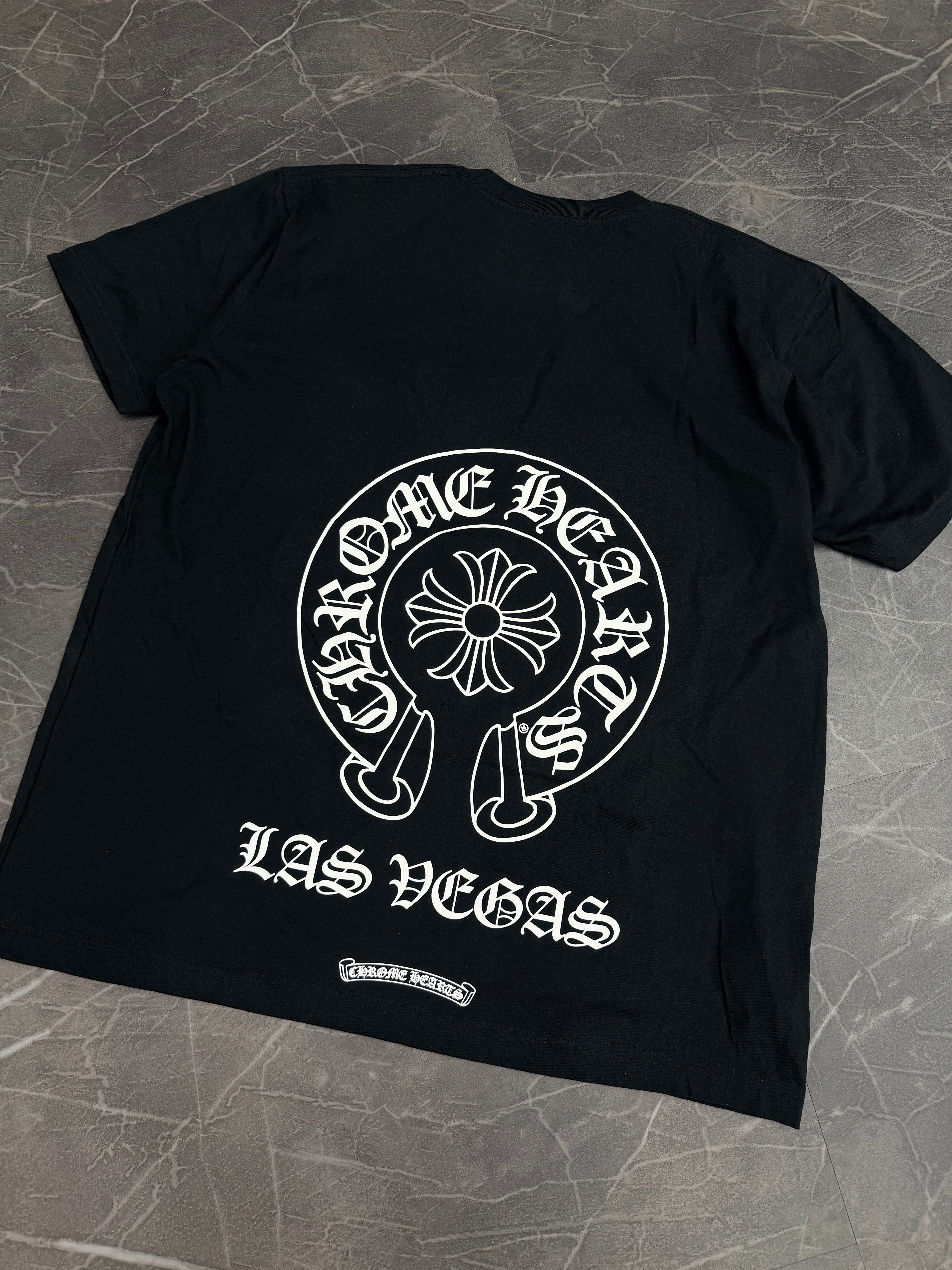 Chrome Hearts Las Vegas Exclusive Horseshoe Pocket Tee