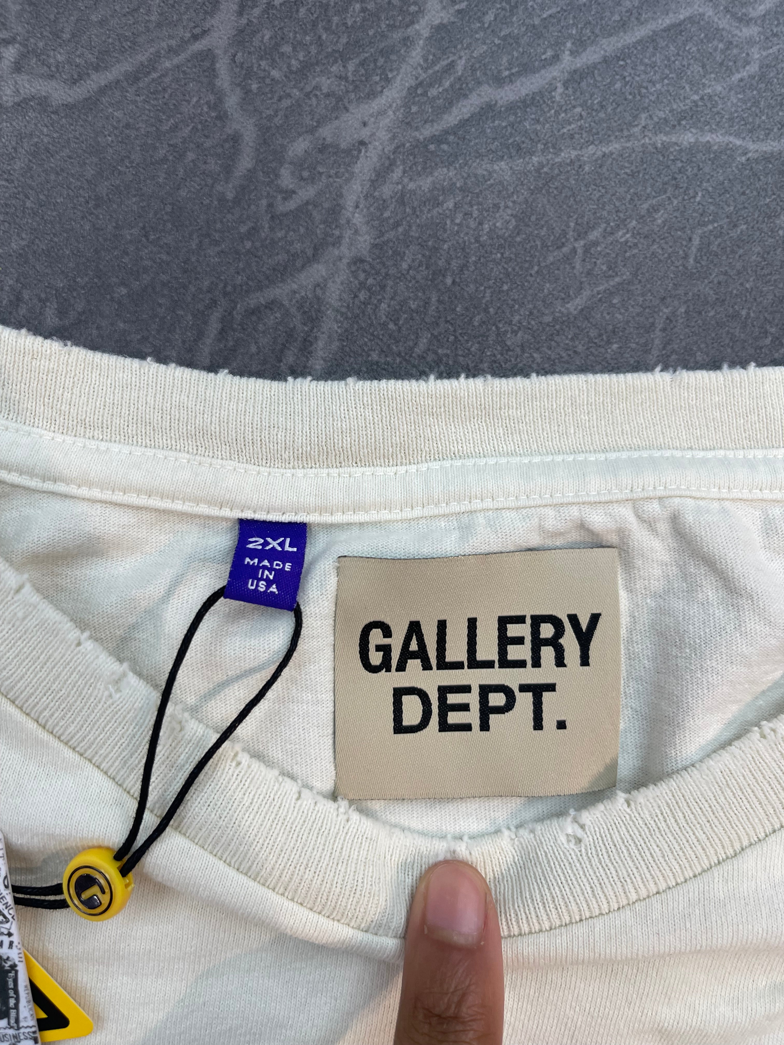Gallery Dept Post Traumatic Growth Tee White