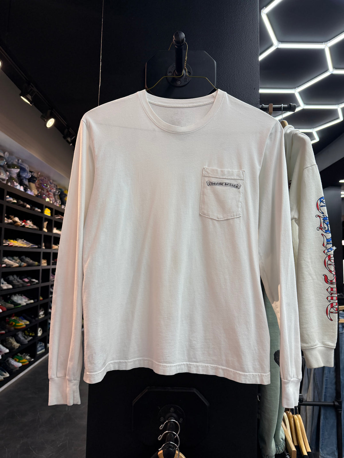 Chrome Hearts F*ck You Long Sleeve White