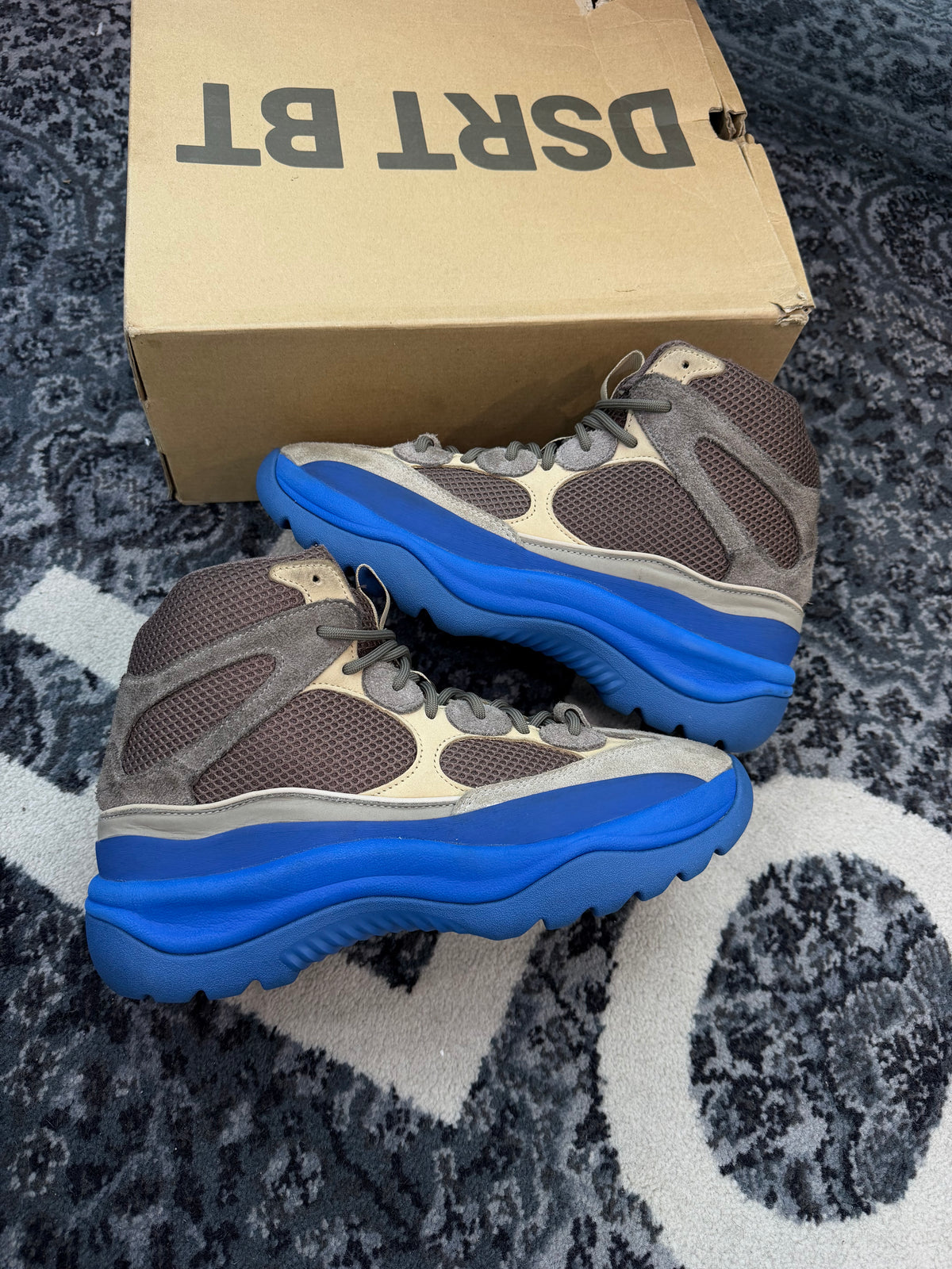 Yeezy Desert Boots “Taupe Blue”