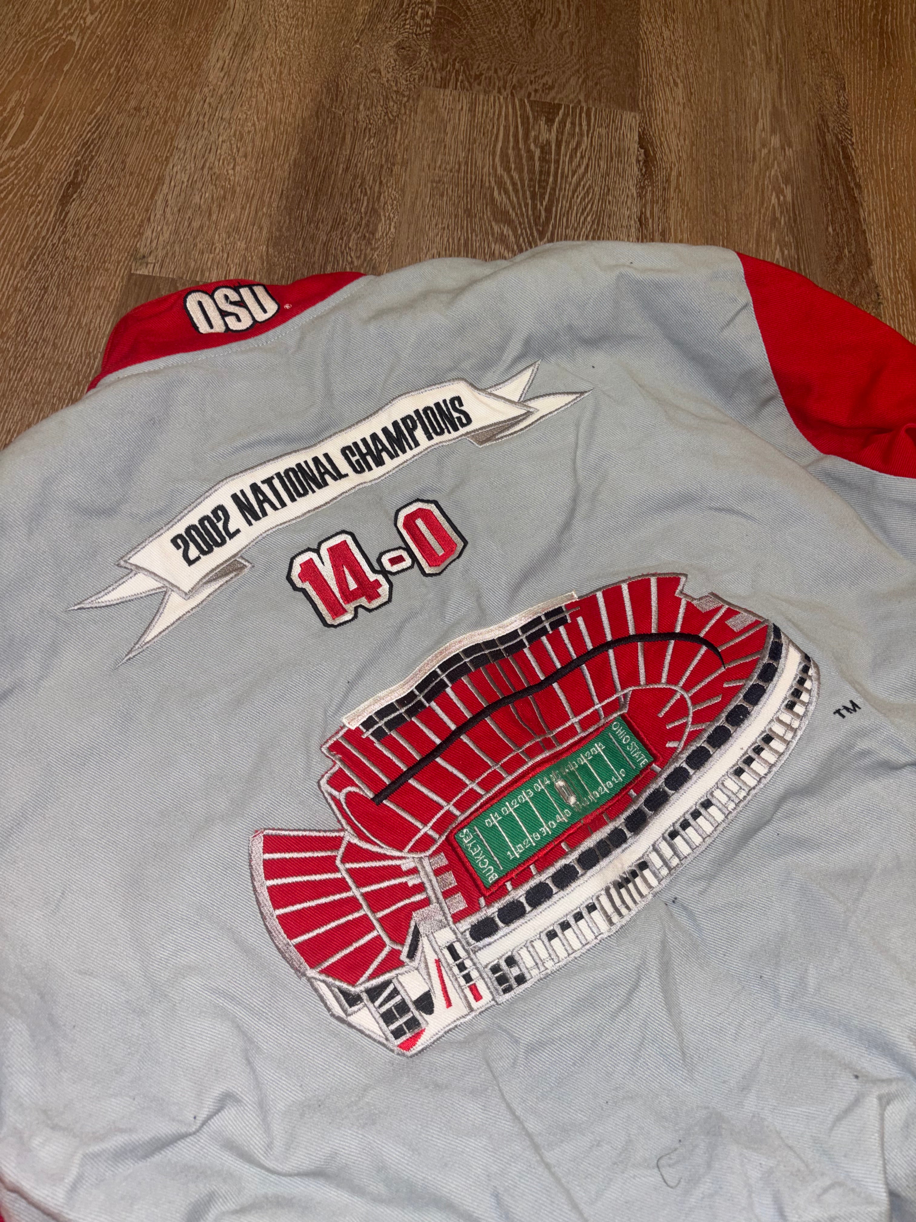 2002 Ohio State National Champions Jacket (L)