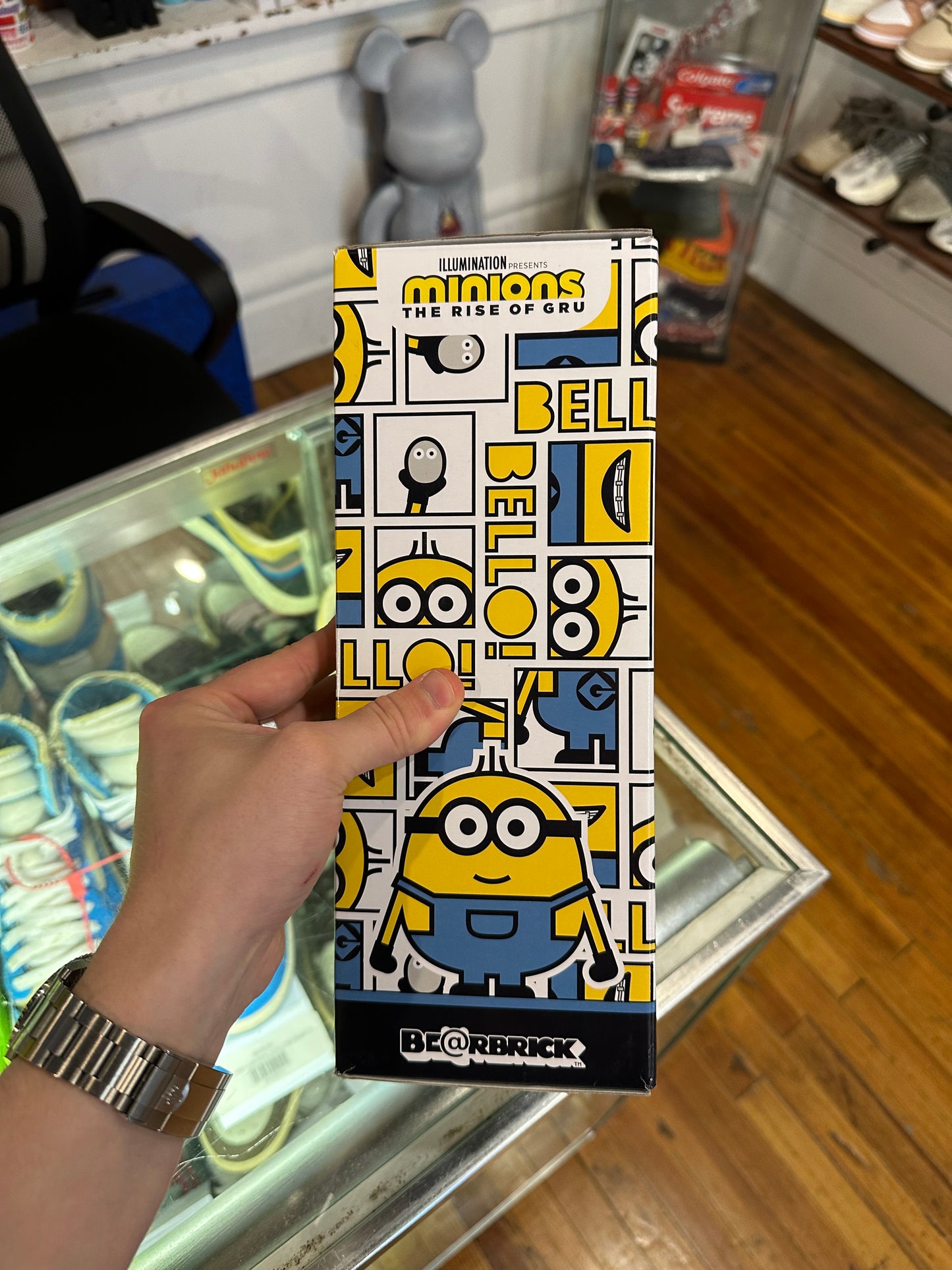BearBrick 400% “Minions” Rise of Gru Otto