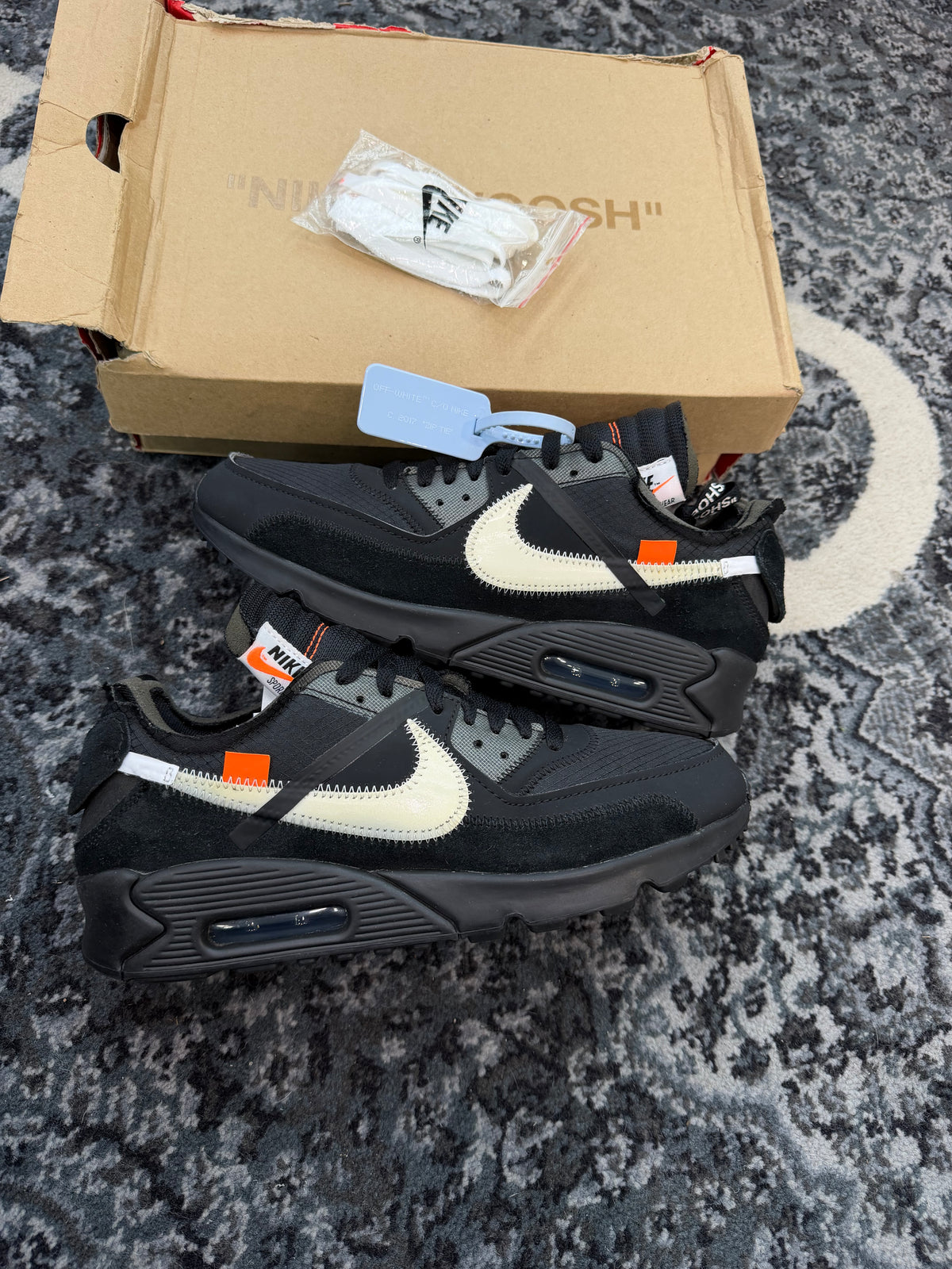 Nike Air Max 90 x Off White “Black”