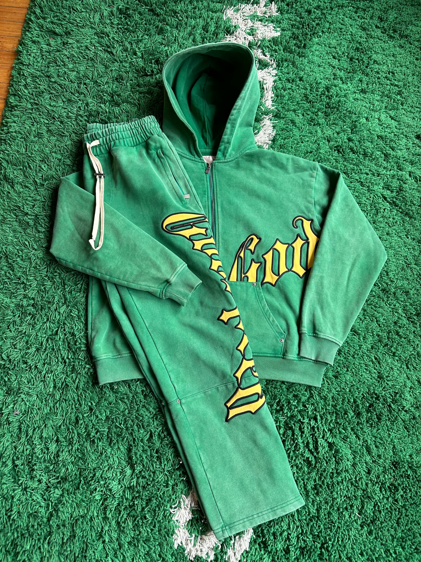 Godspeed Sweatsuit “Green/Yellow”