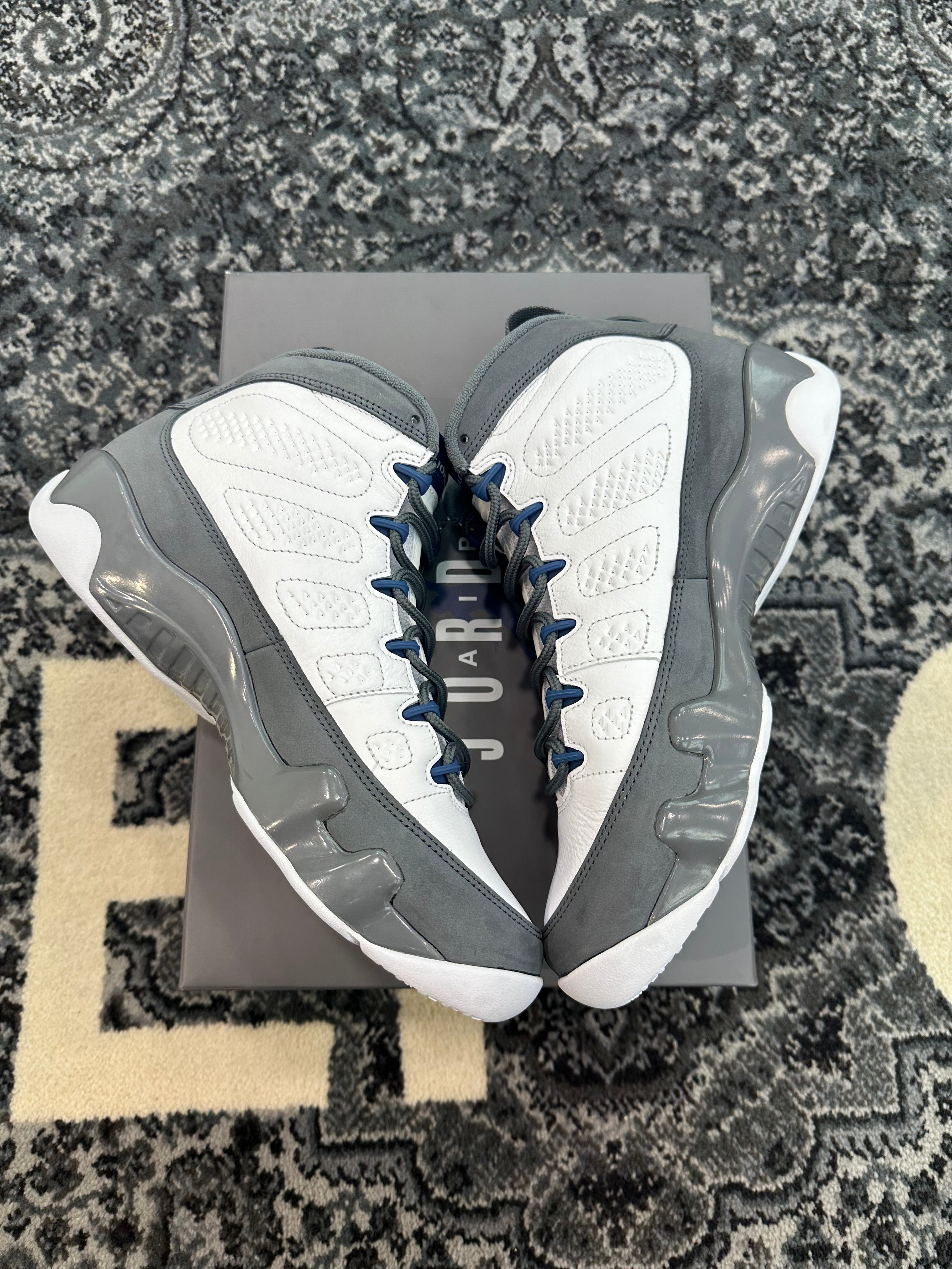 Jordan 9 “Flint Grey French Blue”