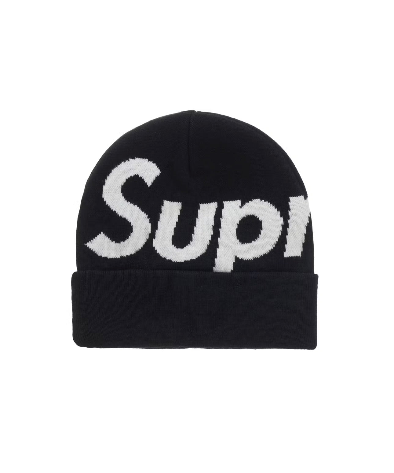Supreme Beanie Big Logo “Black”