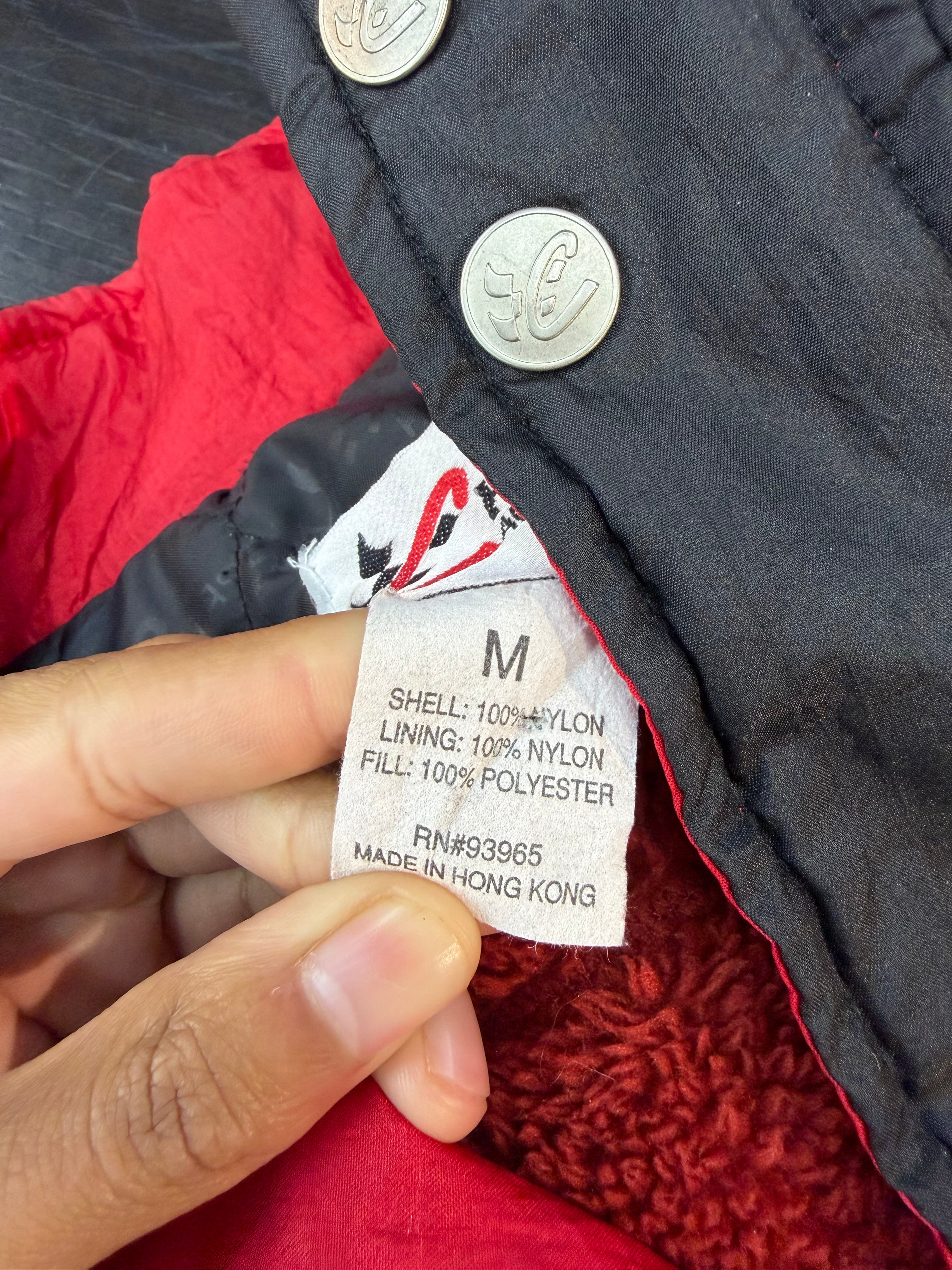 Vintage Chase NASCAR 50th Anniversary Puffer Zip-Up (M)