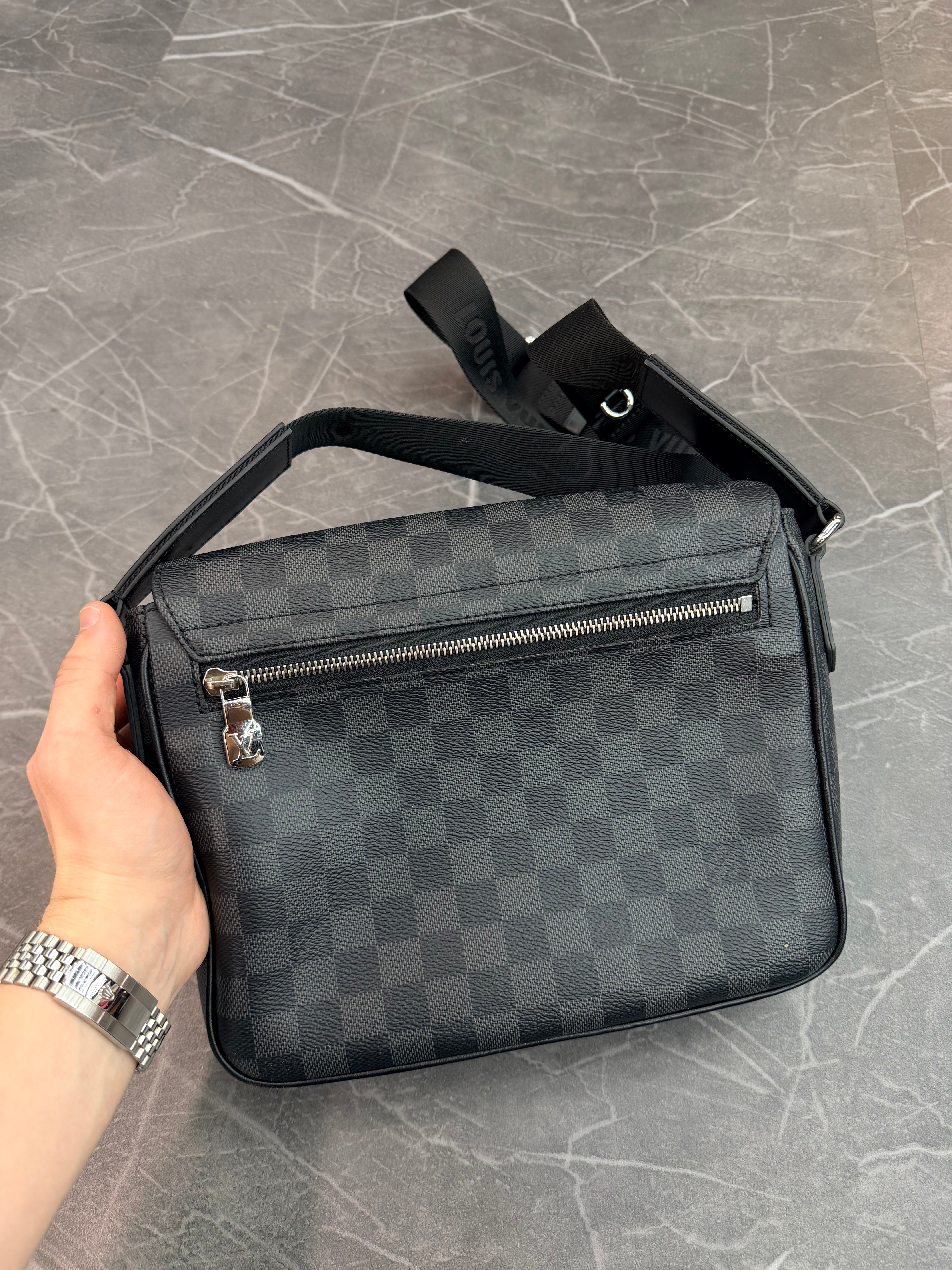 Louis Vuitton Black Monogram Shoulder Bag