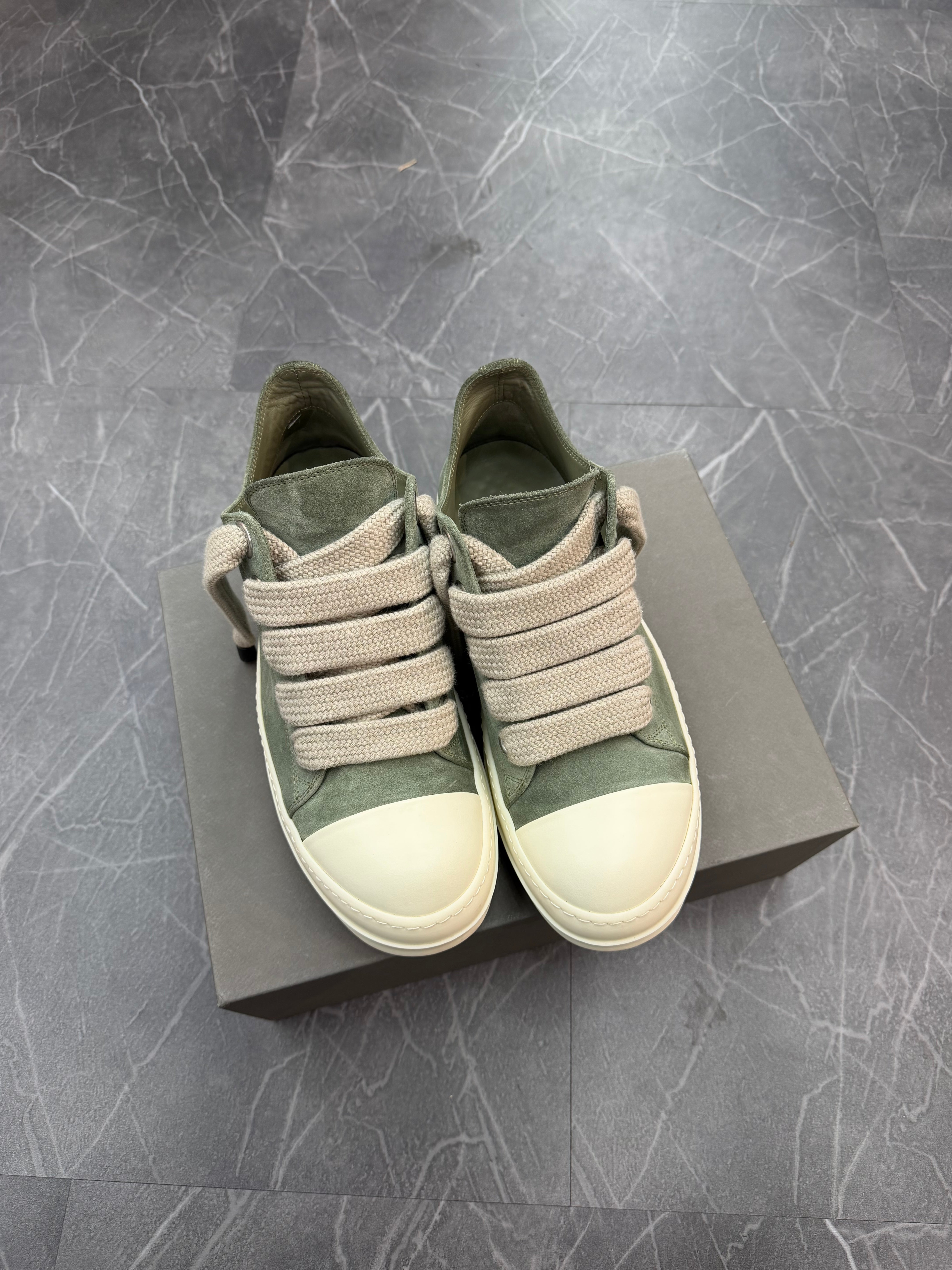 Rick Owens Jumbolace Green/Milk