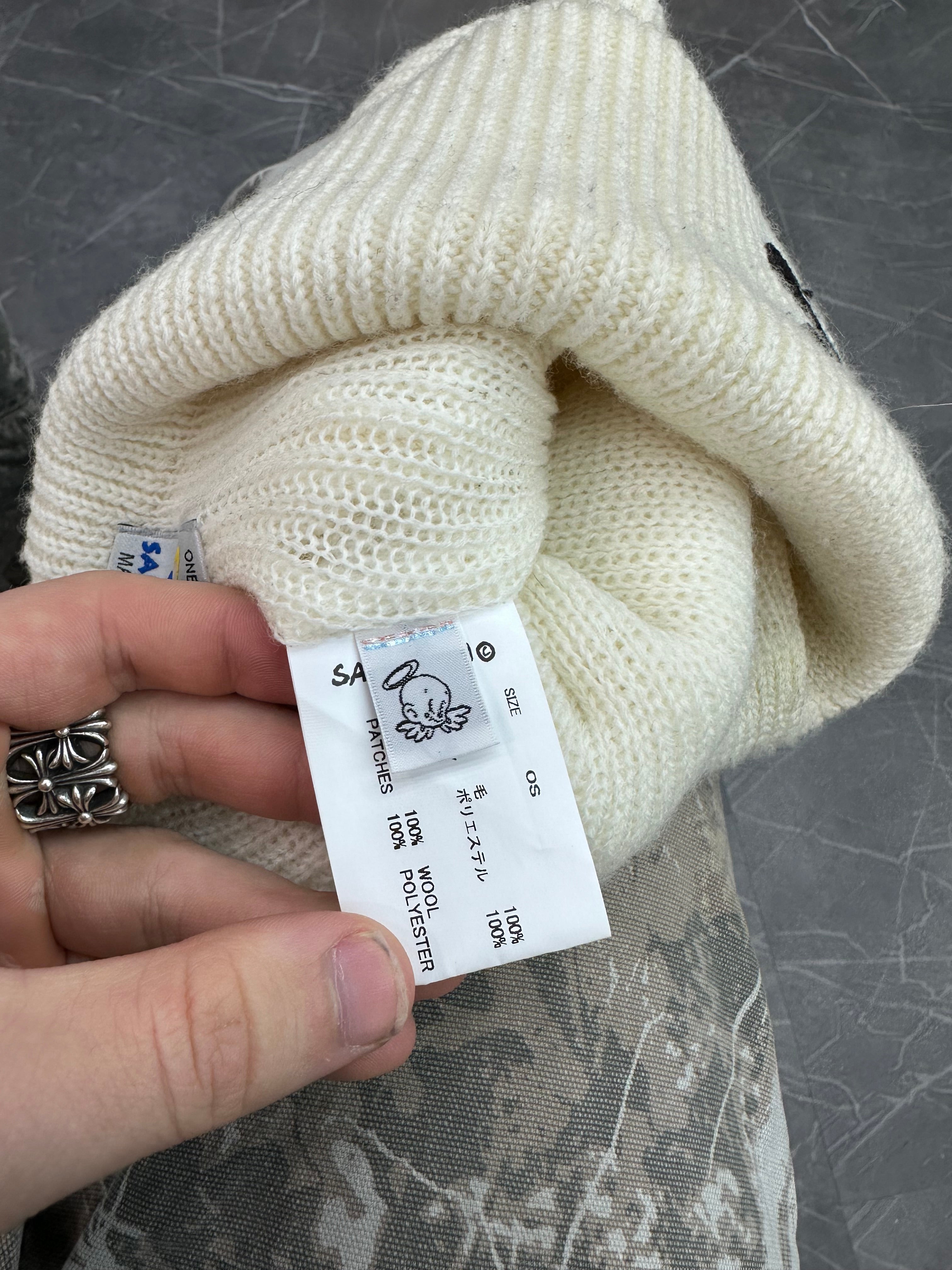 Saint Michael Cream Knitted Beanie 26SS