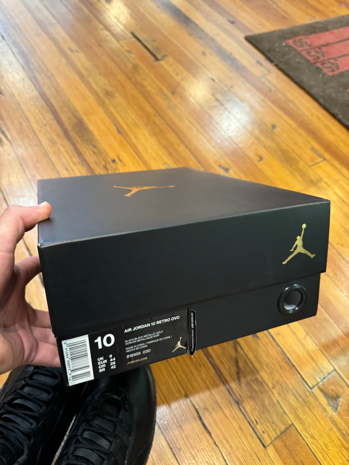 Jordan 10 x Drake Ovo “Black”