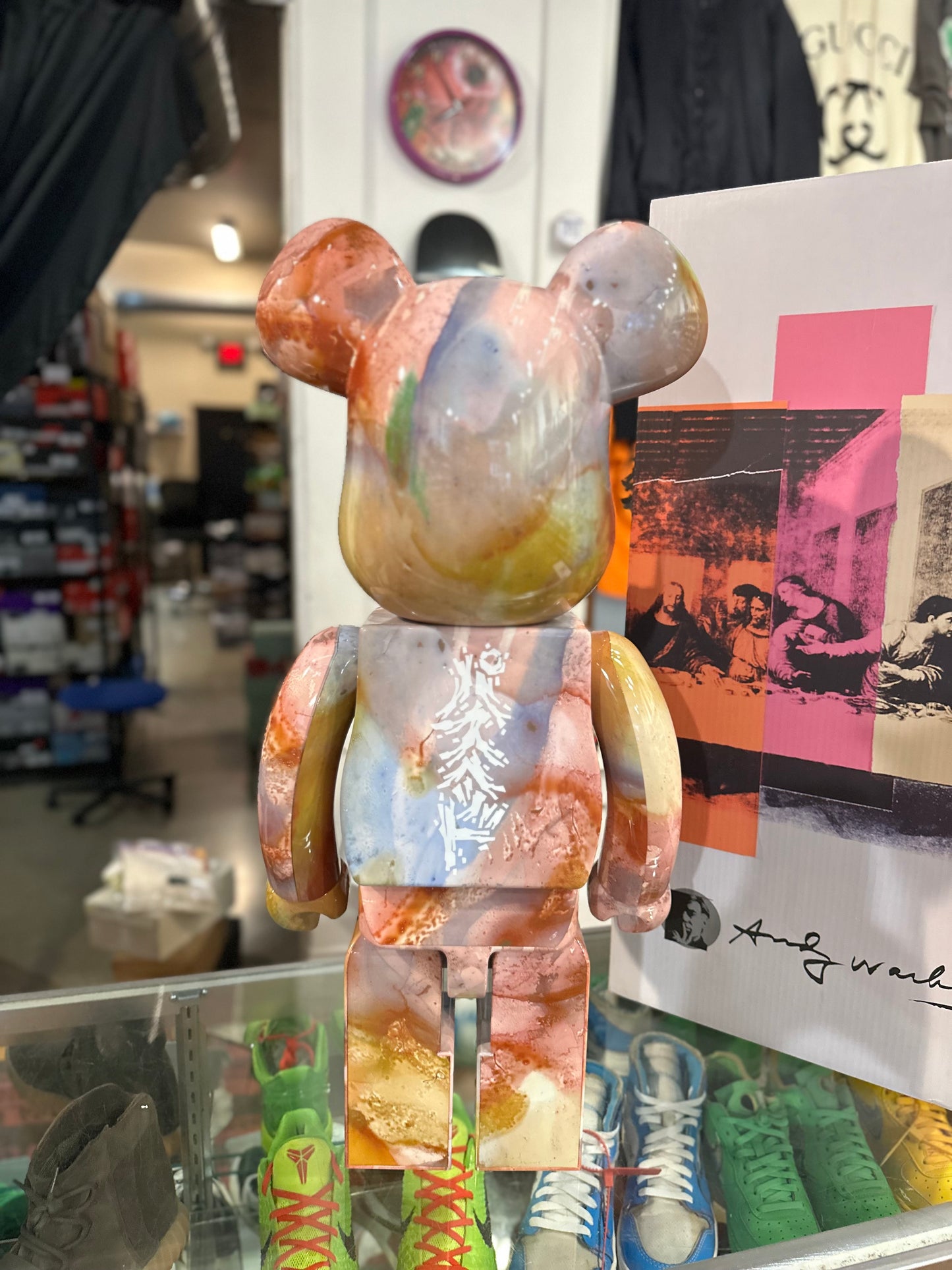 BearBrick 1000% “Pushead Multi”