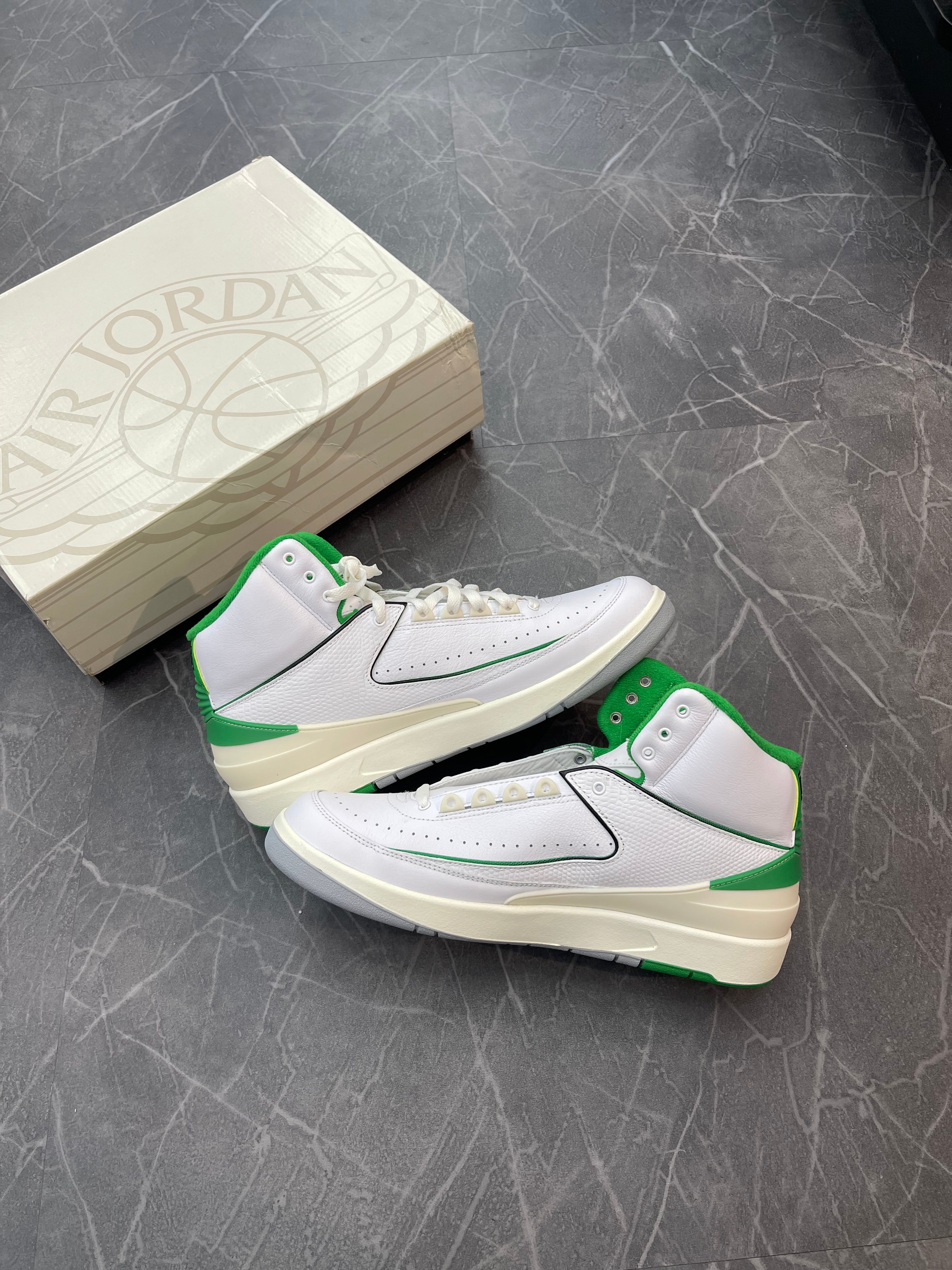 Jordan 2 High “Lucky Green”
