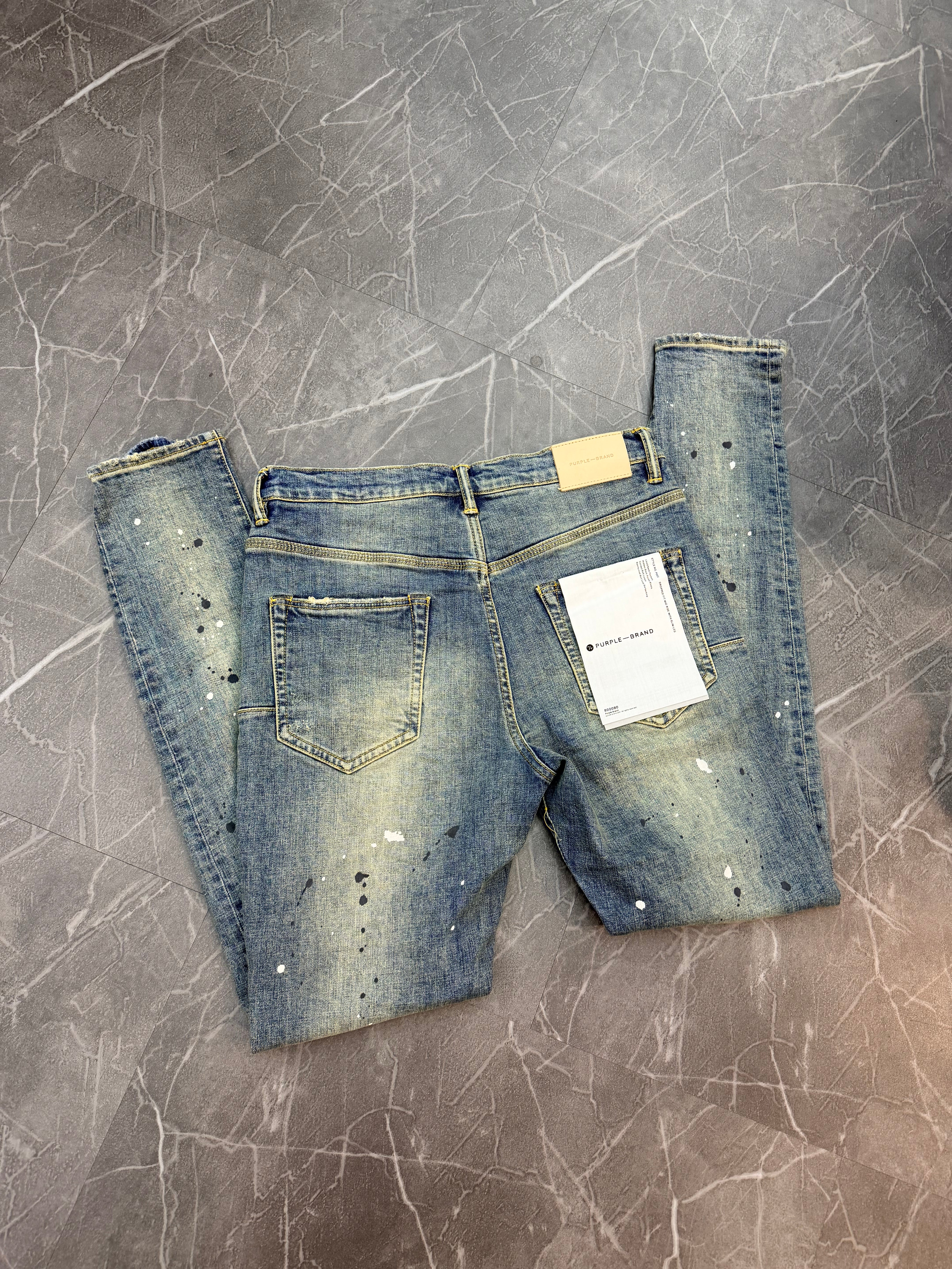 Purple Brand Jeans Splatter (31)