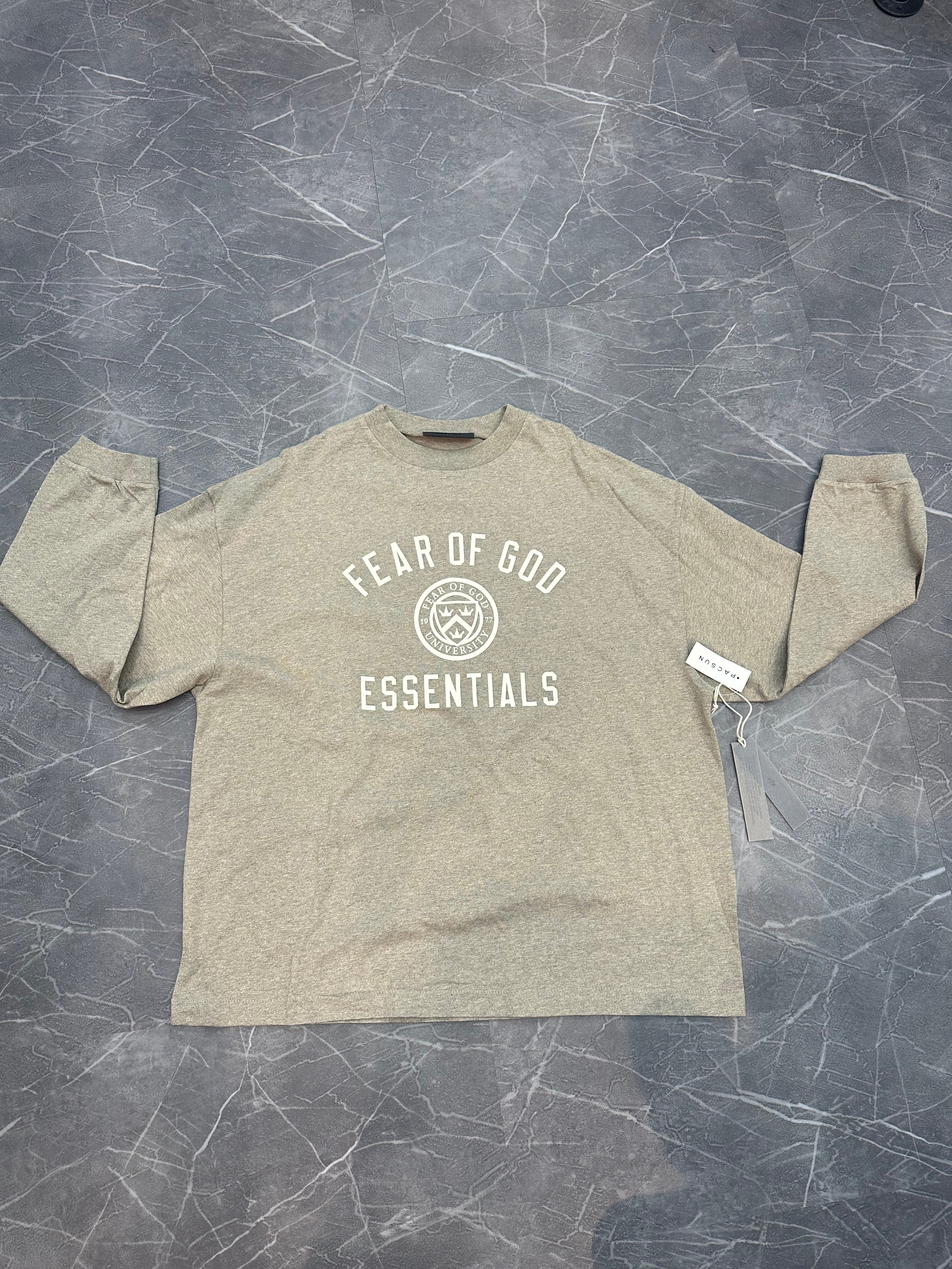 Fear Of God University Essentials Long Sleeve “Tan”