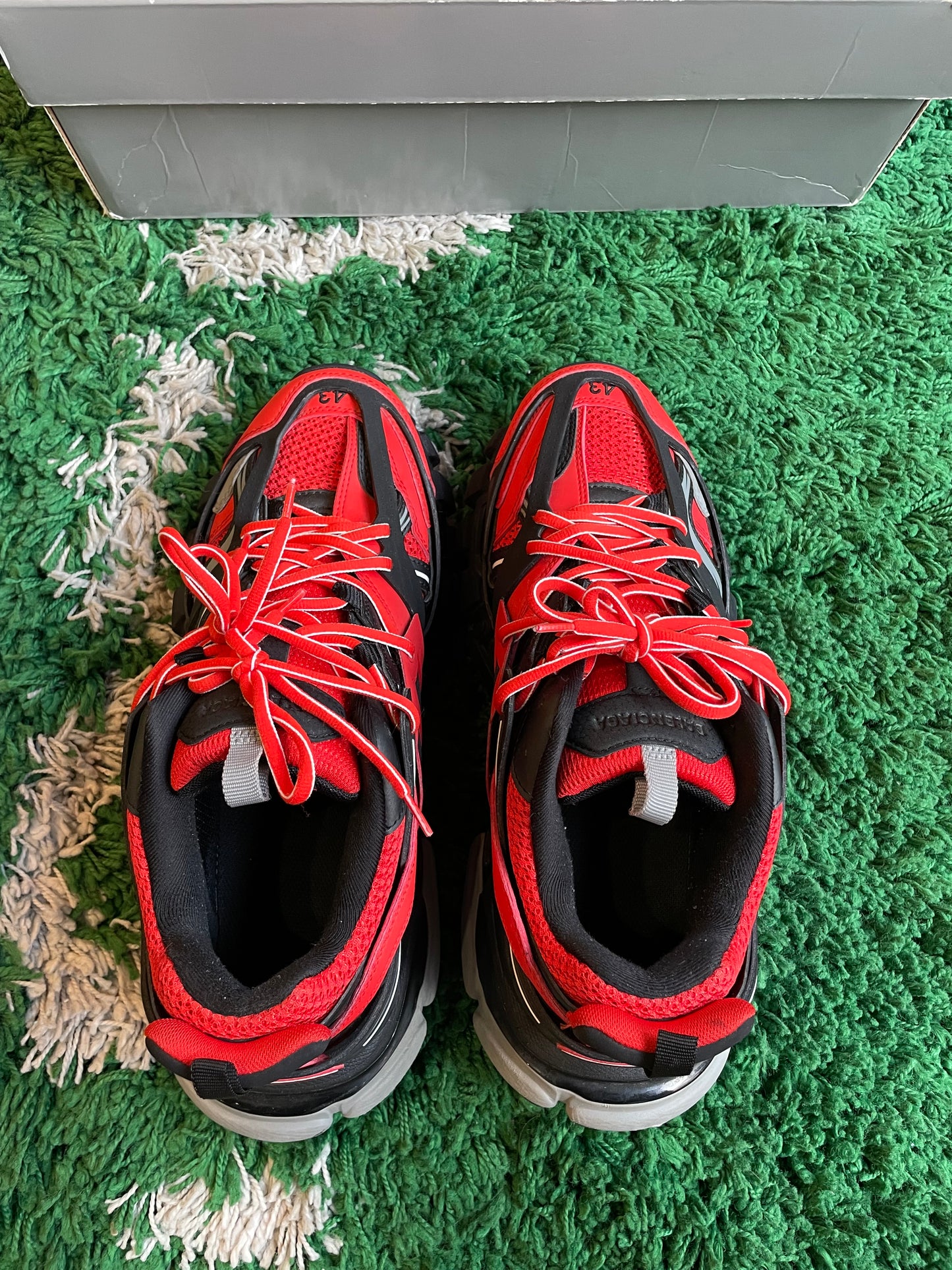Balenciaga Track “Red & Black”