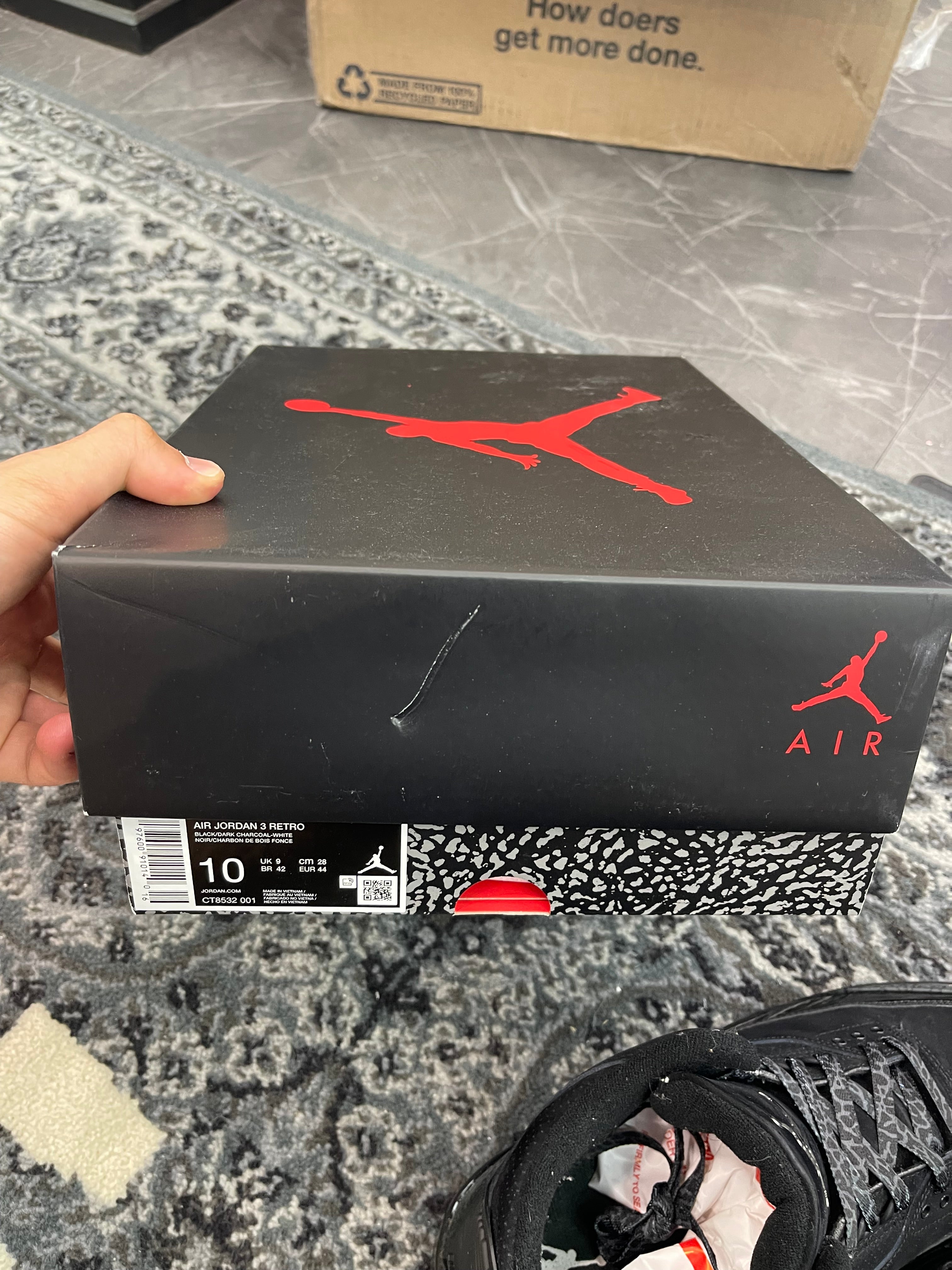 Jordan 3 “Black Cat”